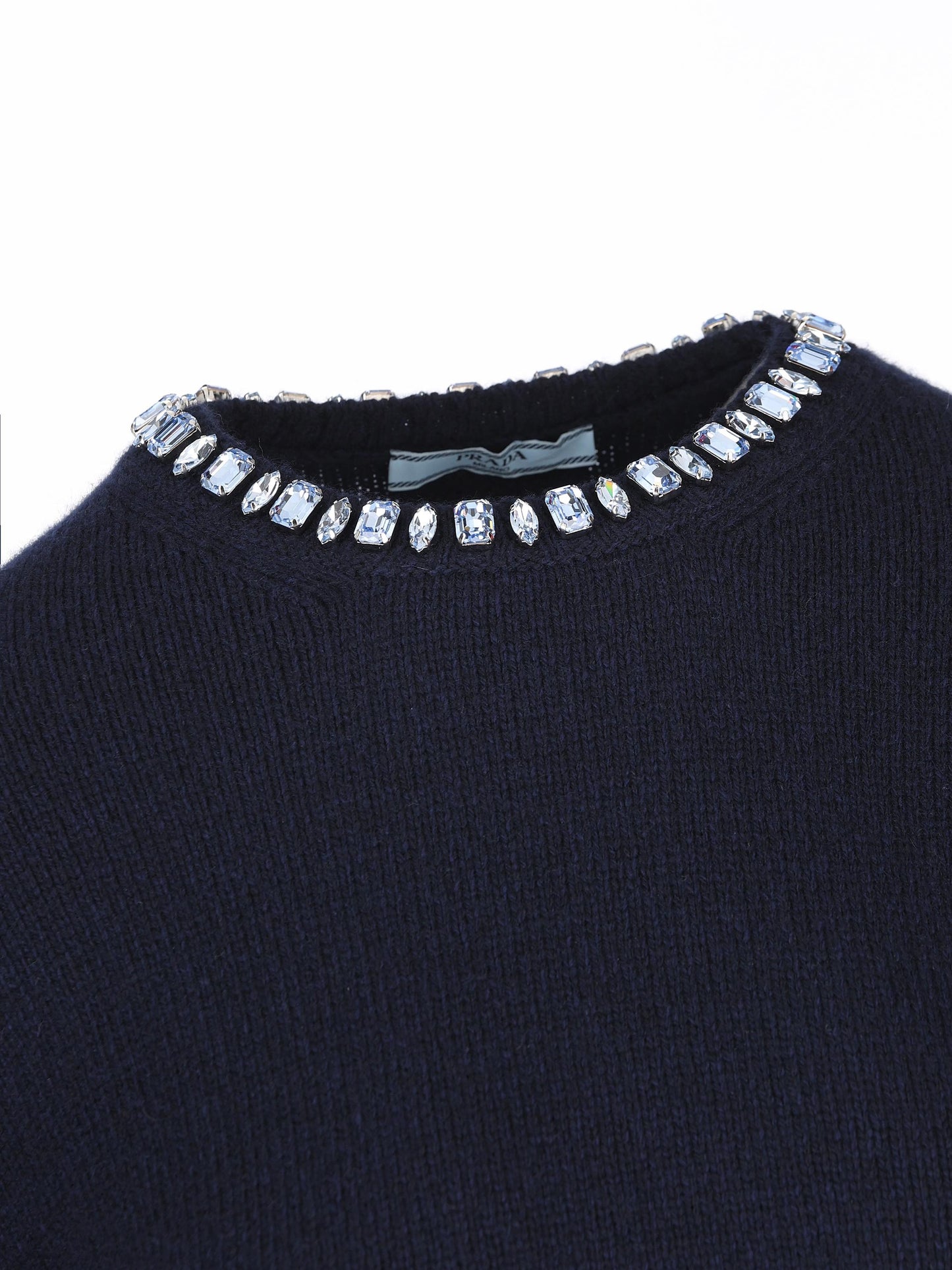 Maglia realizzata in lana e cashmere. P24V2B 18M6F0008 PRADA 