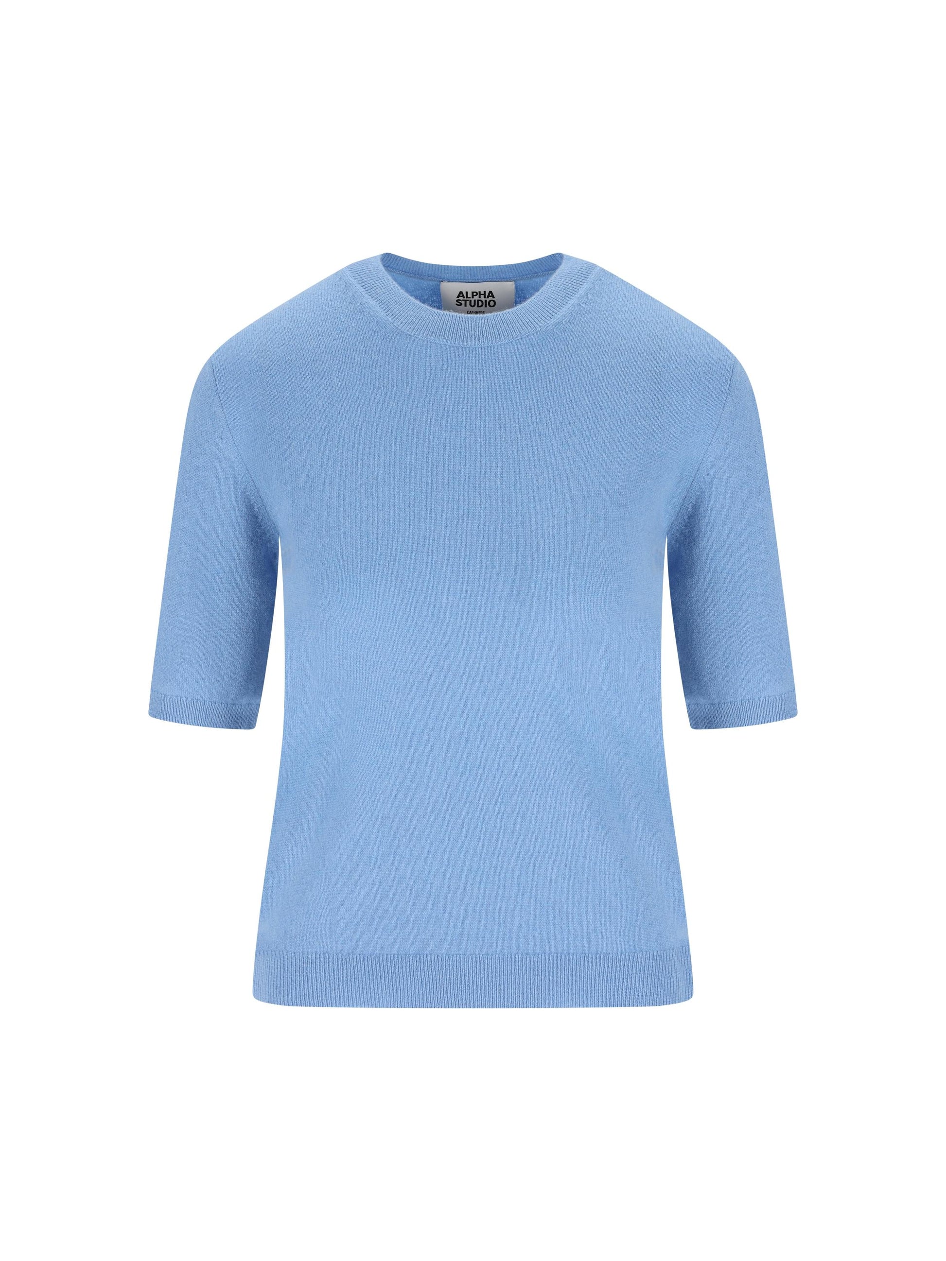 Maglia in Cashmere Manica Corta 4320C 2023 ALPHA STUDIO 