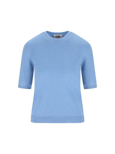 Maglia in Cashmere Manica Corta 4320C 2023 ALPHA STUDIO 