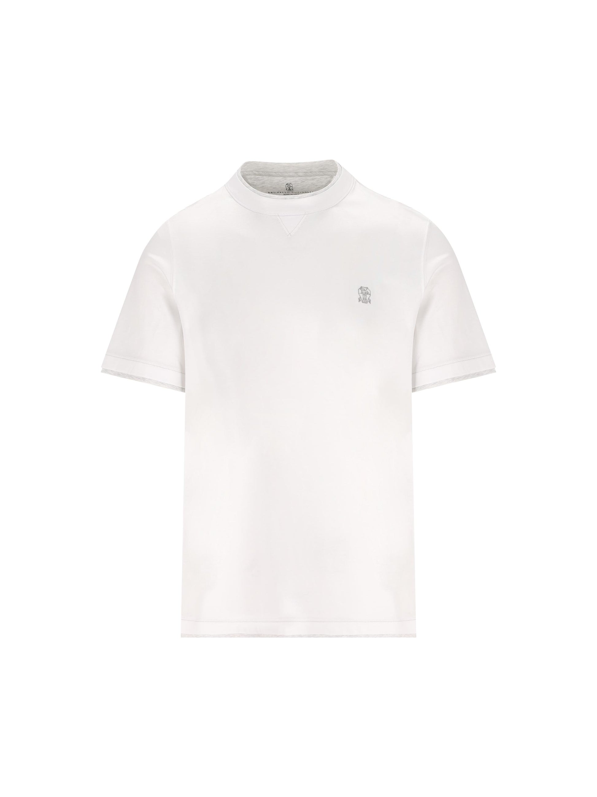 T-Shirt in cotone. M0B137451G CW787 BRUNELLO CUCINELLI 