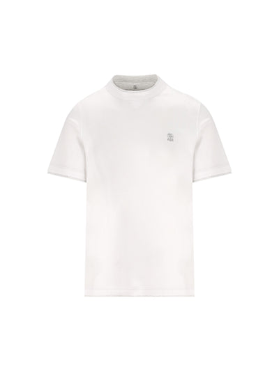 T-Shirt in cotone. M0B137451G CW787 BRUNELLO CUCINELLI 