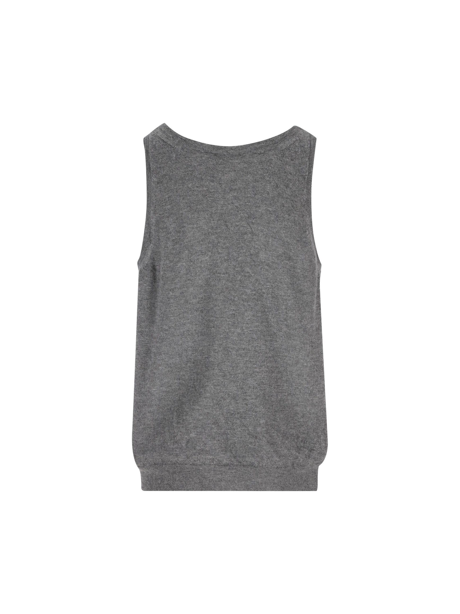 Top realizzato in cashmere P29C14 19VKF0480 PRADA 