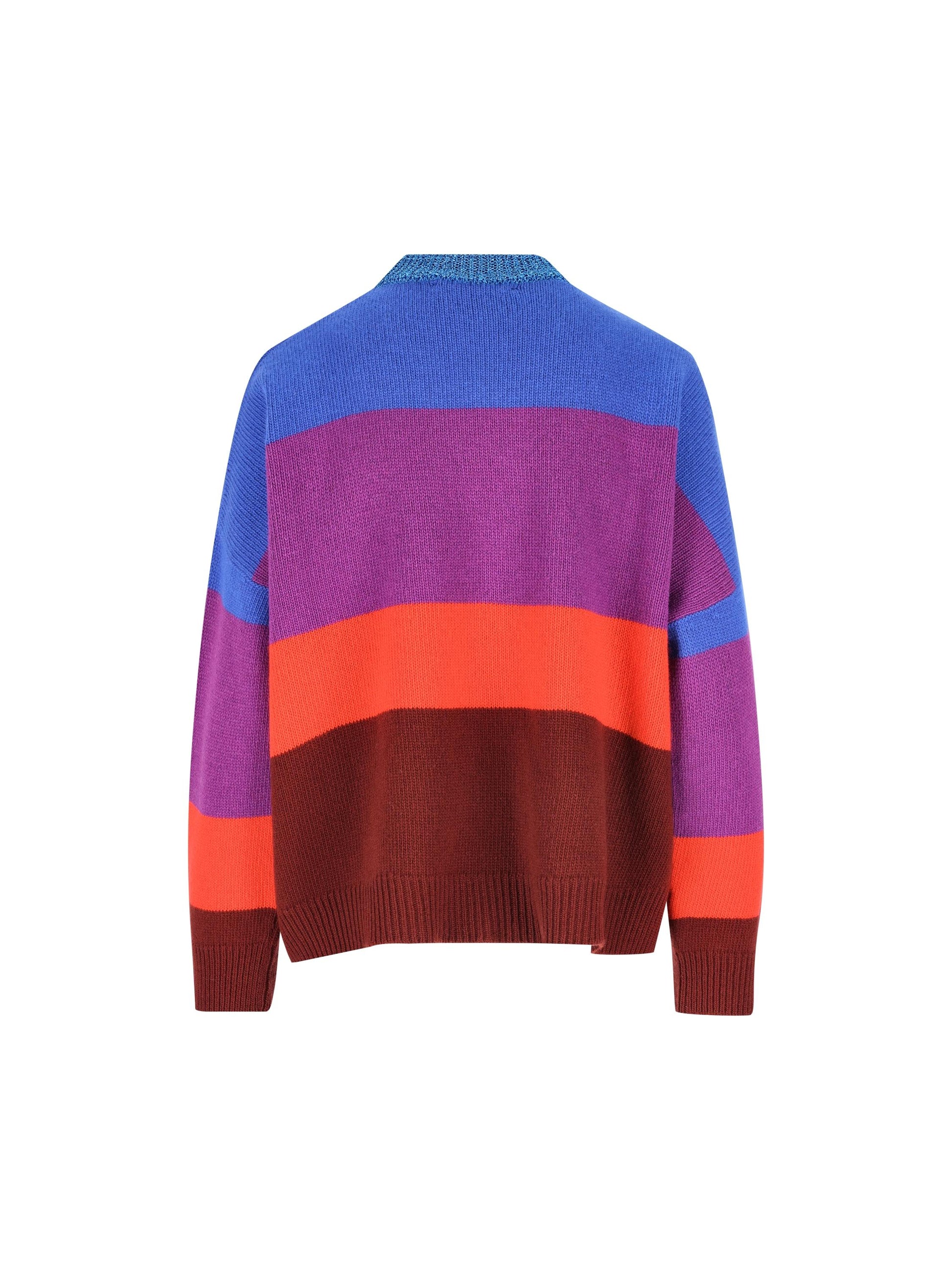 Maglia Maxi Stripes in lana. 2201 01 GIADA BENINCASA