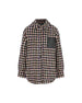 Overshirt realizzata in lana e poliestere S359Y02XFP 4061 LOEWE 