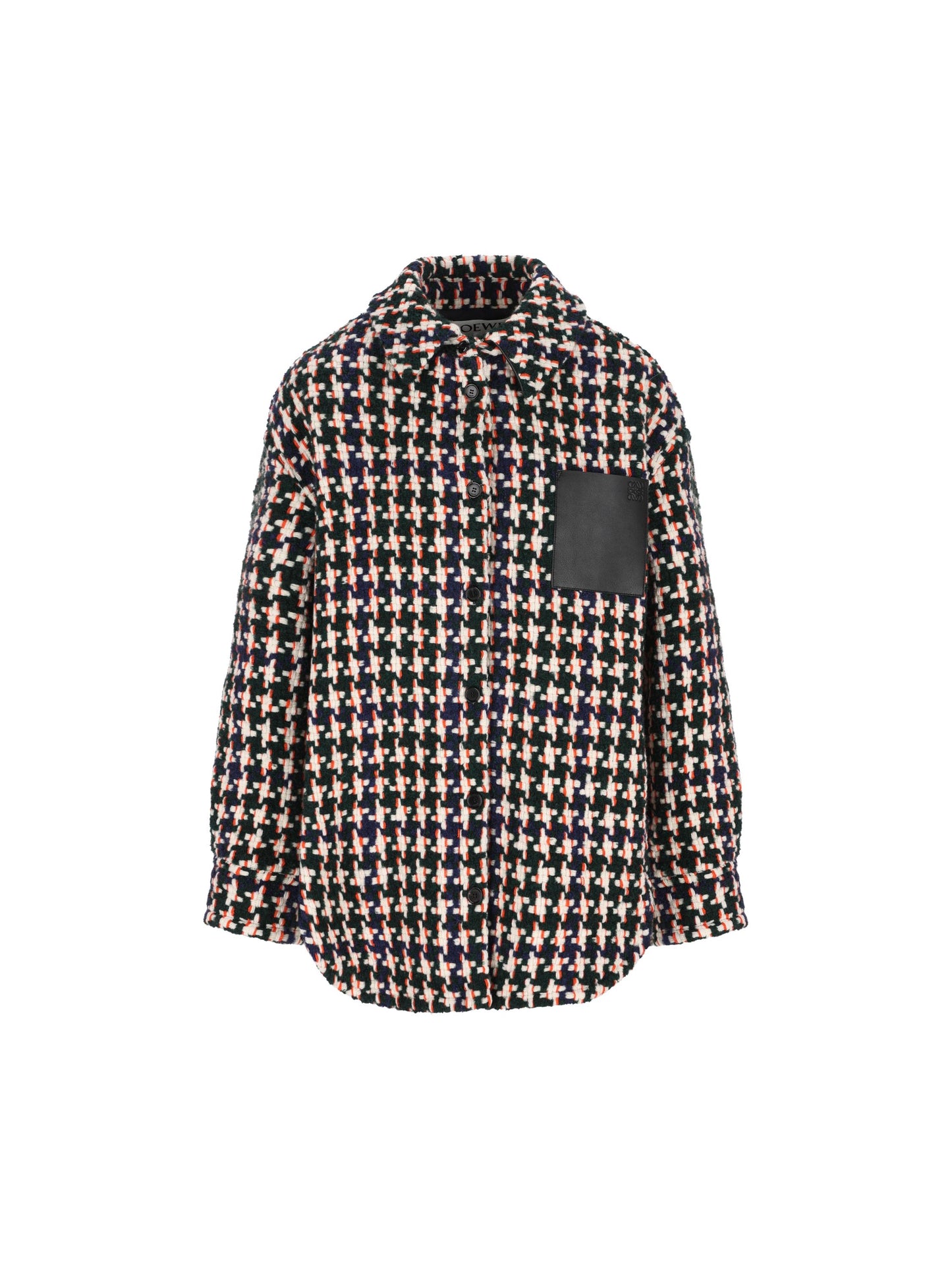 Overshirt realizzata in lana e poliestere S359Y02XFP 4061 LOEWE 
