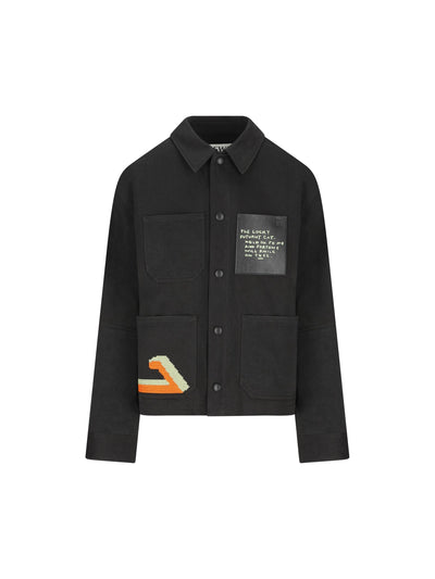 Giacca realizzata in cotone. S359Y02XFR 1100 LOEWE 