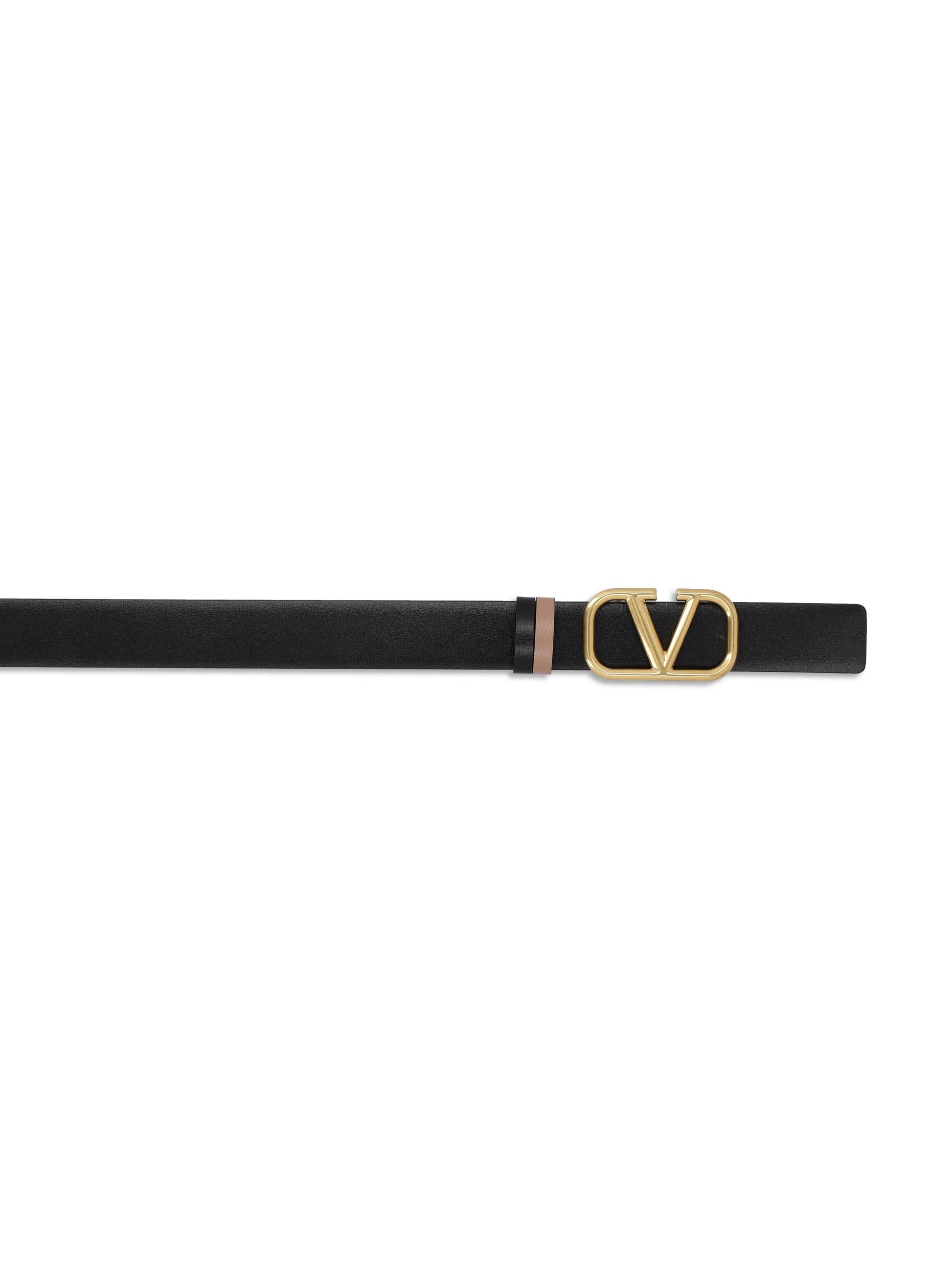 Cintura Reversibile VLogo Signature ZW2T0T15ZFR LC8 VALENTINO GARAVANI 