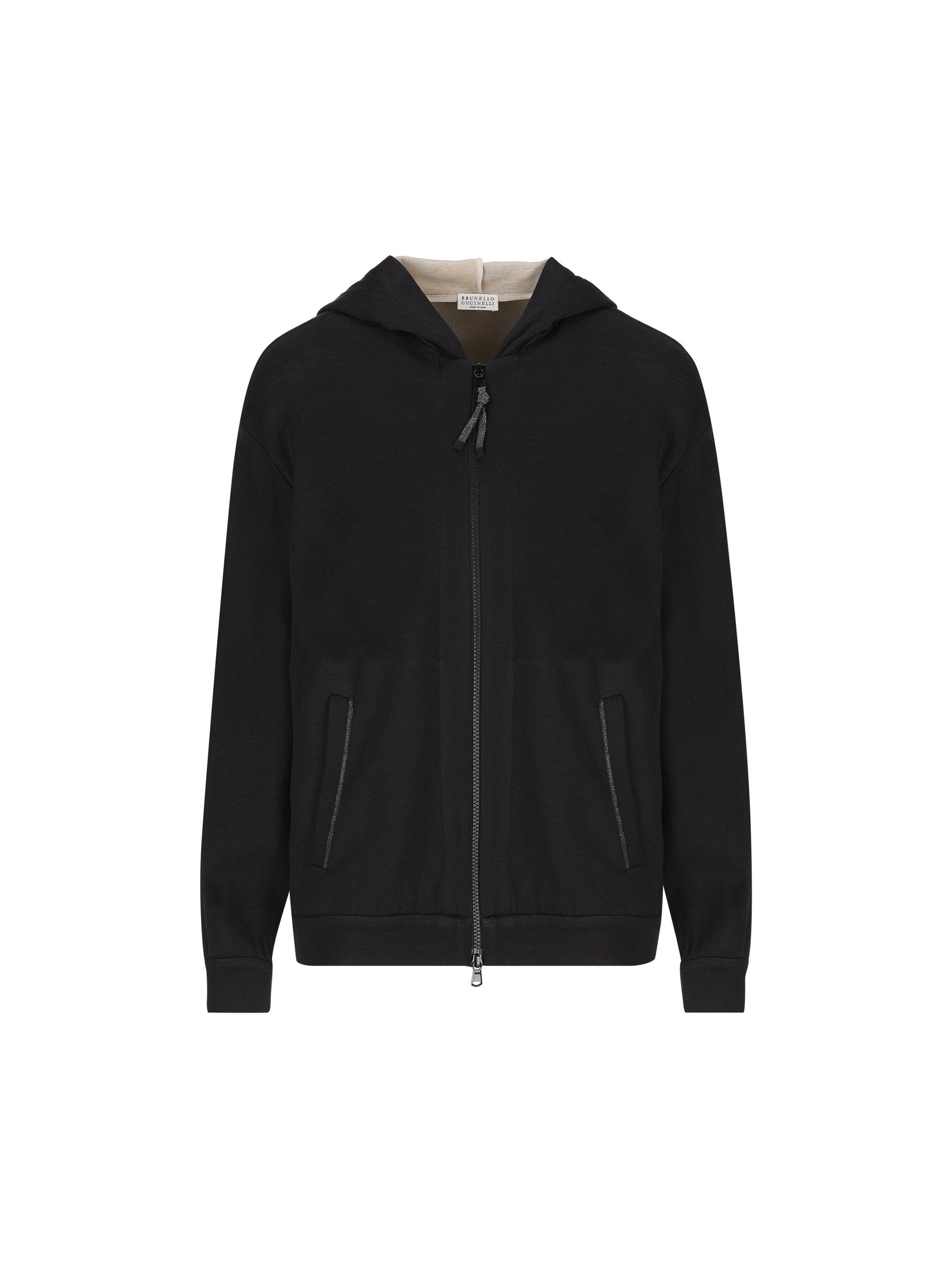 Felpa in cotone e seta. MD828SB806 C9185 BRUNELLO CUCINELLI 