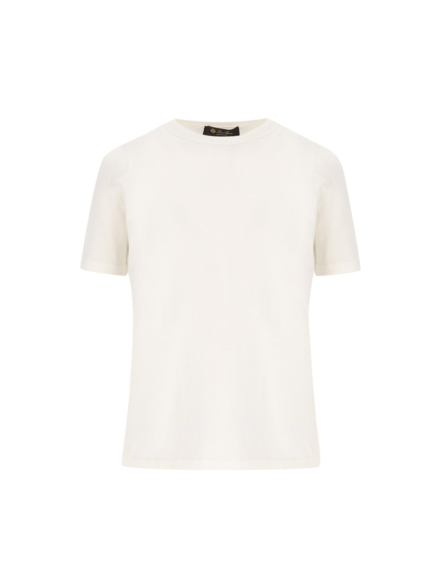 Maglia realizzata in cotone. FAM7984 1000 LORO PIANA 