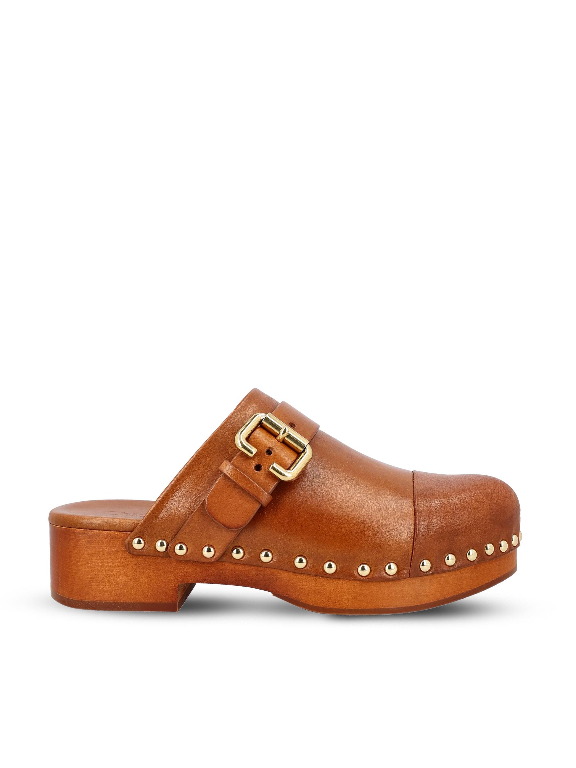 Zoccoli realizzati in pelle di vitello. CH25A12ZLT 27T CHLOE' 