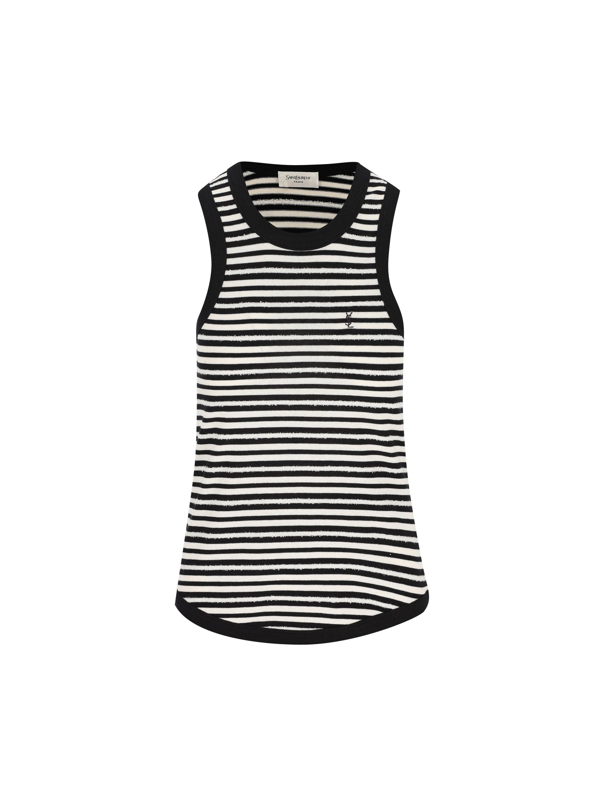 Canotta realizzata in cotone. 743660 Y37KT1095 SAINT LAURENT 