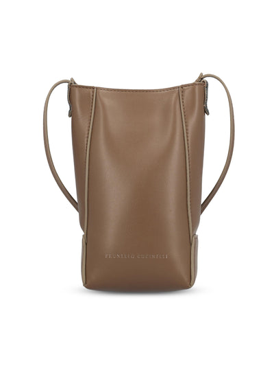 Porta cellulare in pelle. MWTKD2739 C8772 BRUNELLO CUCINELLI 