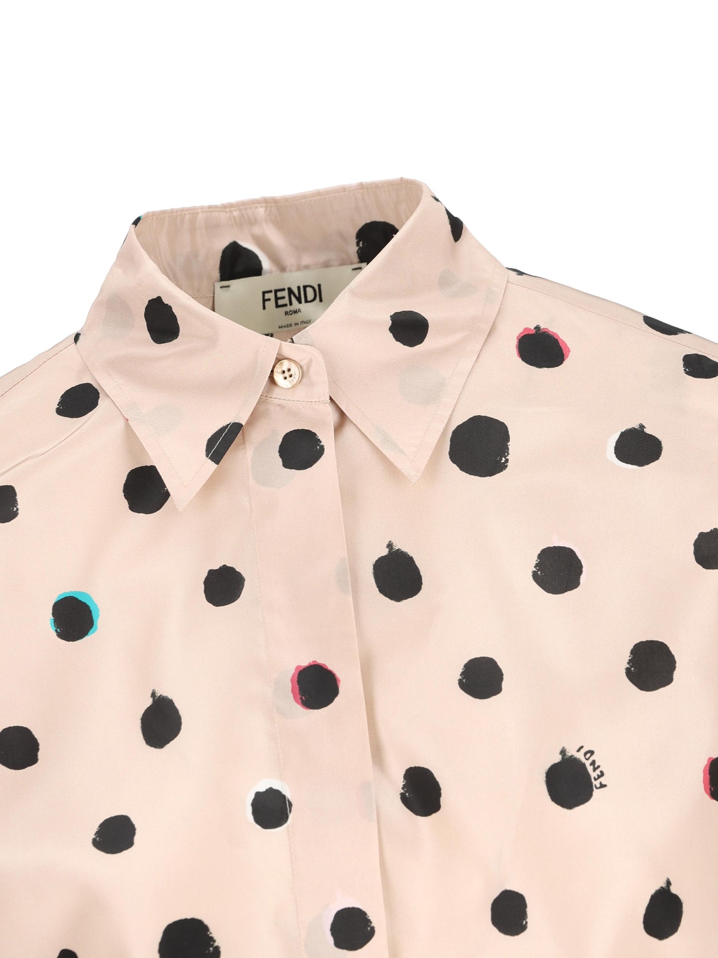 Camicia realizzata in seta. FS8312 AVJQF1UKB FENDI 