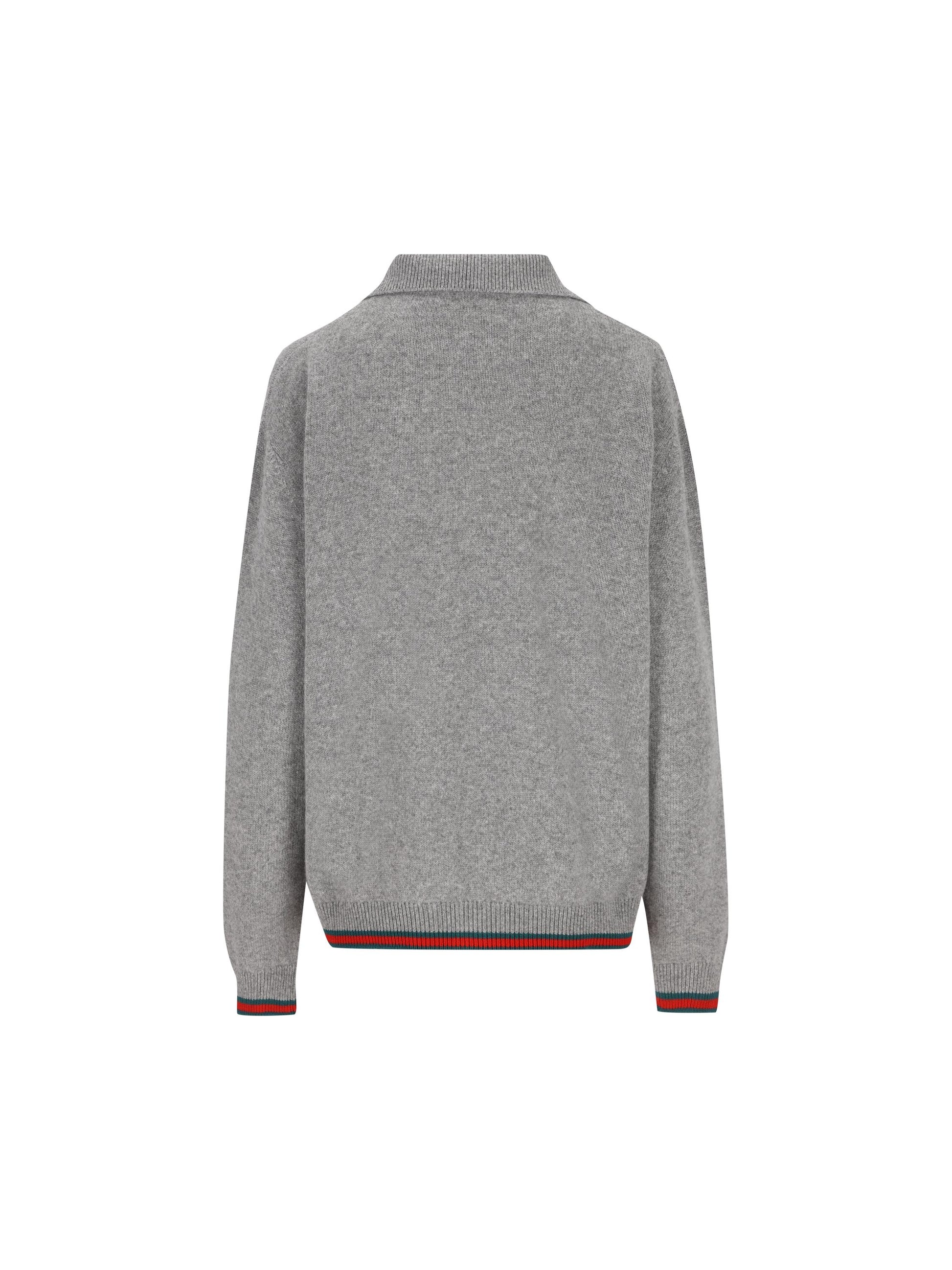 Cardigan in lana e cashmere. 848257 XKE921084 GUCCI 