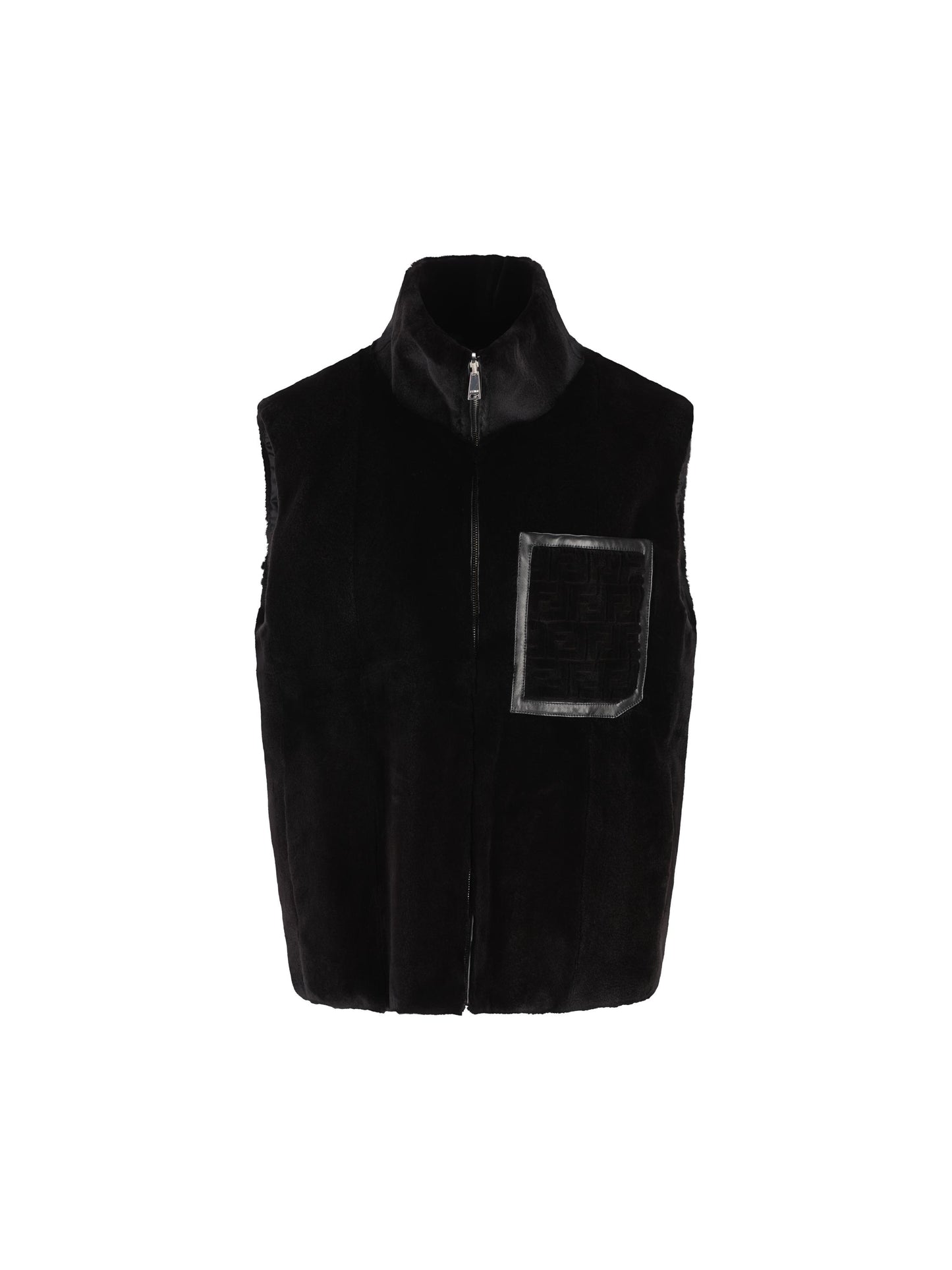 Gilet realizzato in pelliccia di visone. FMH064 AS9VF0GME FENDI 