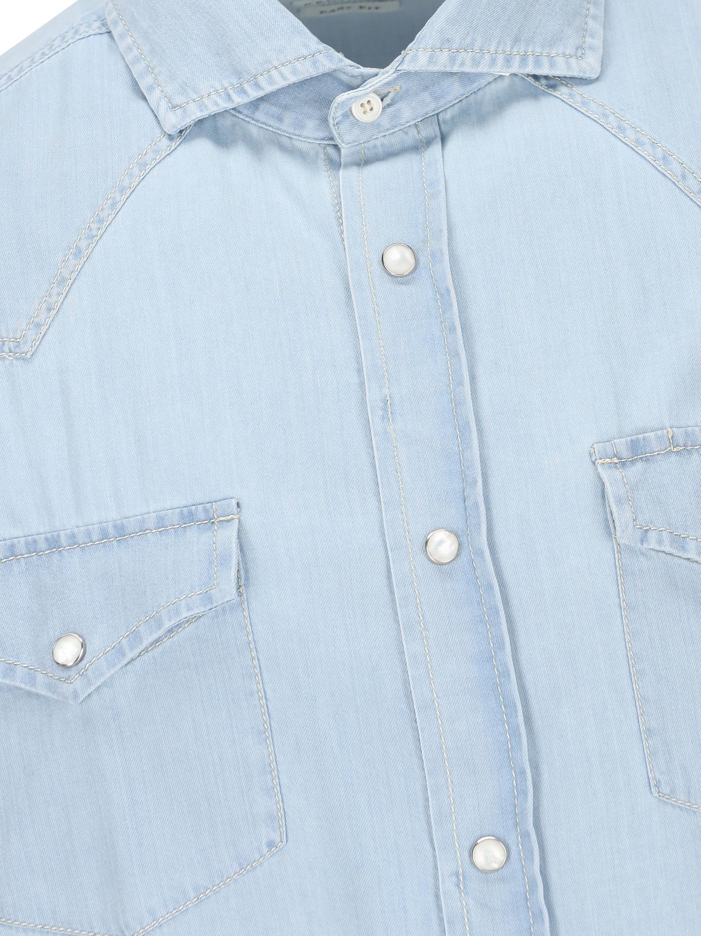 Camicia realizzata in cotone. MR6834008 CEI28 BRUNELLO CUCINELLI 