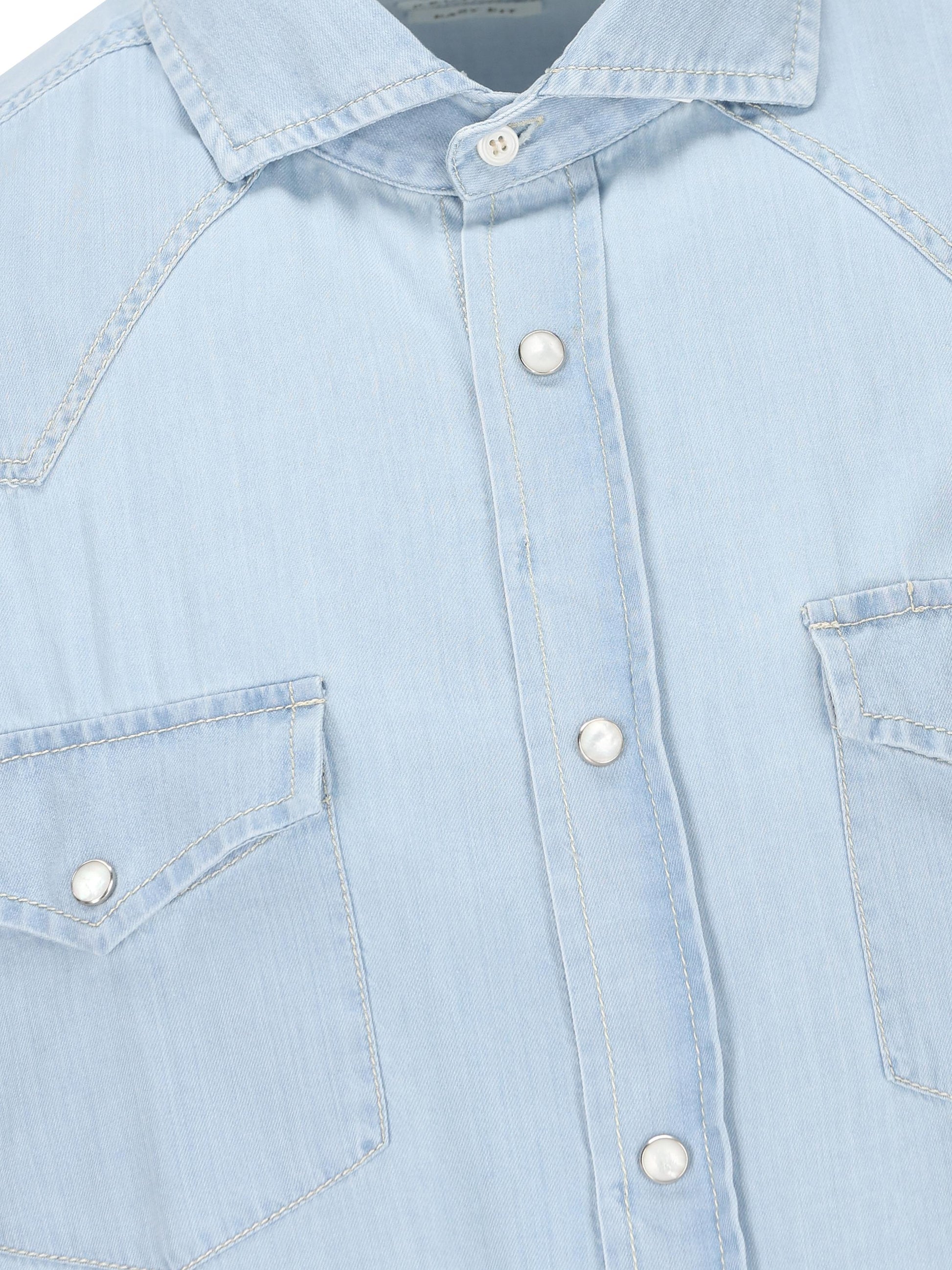 Camicia realizzata in cotone. MR6834008 CEI28 BRUNELLO CUCINELLI 