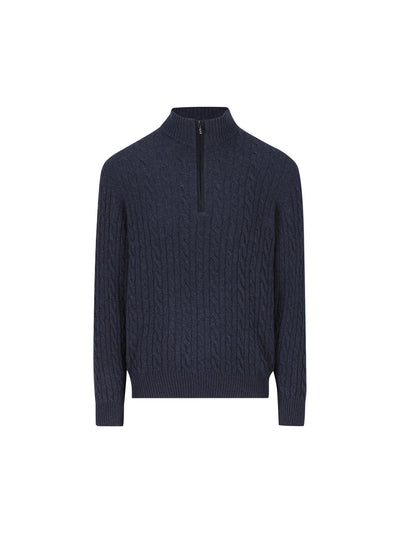 Maglia realizzata in baby cashmere. FAD7358 J348 LORO PIANA 