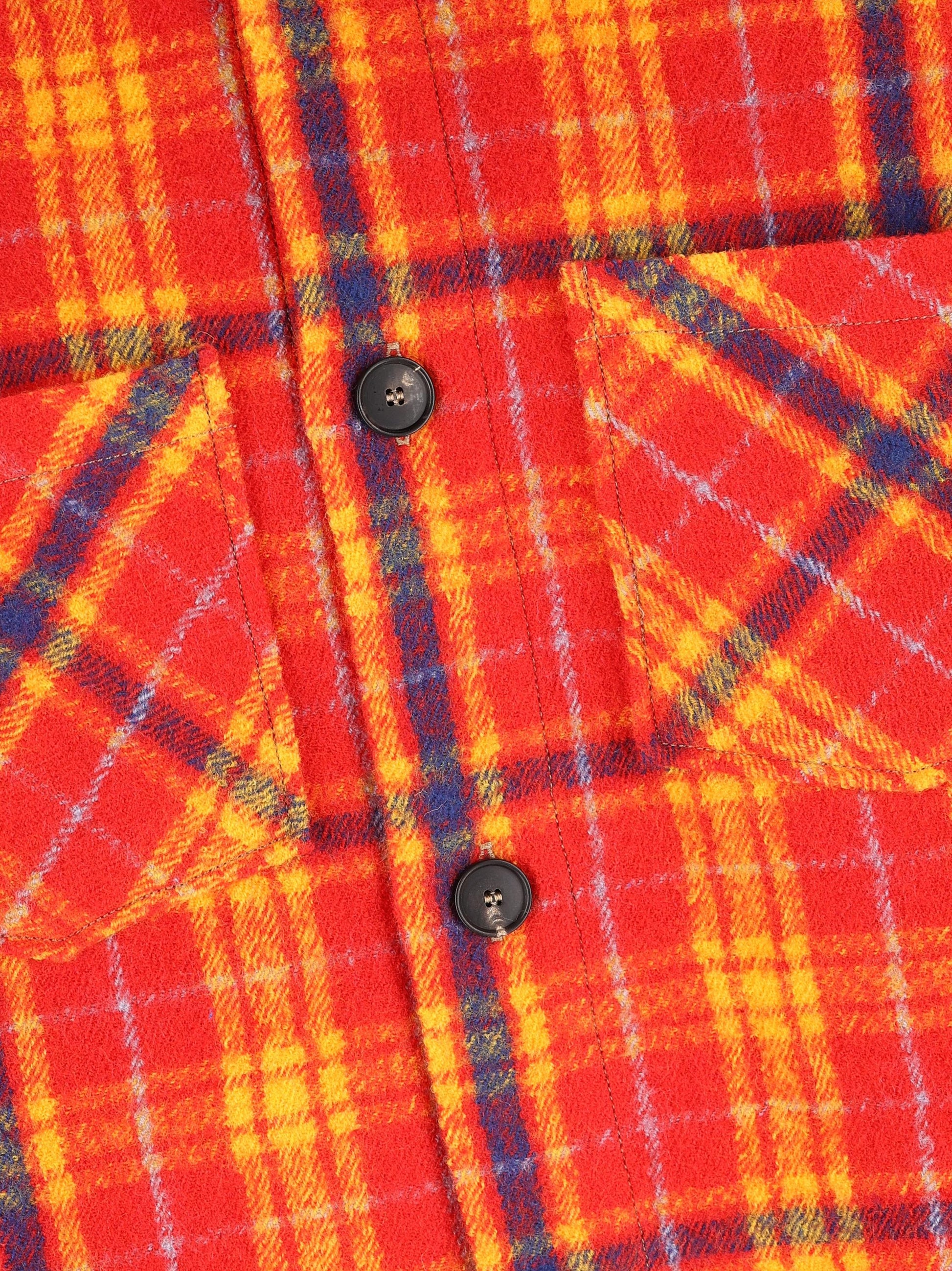 Giacca in lana check "Ciao Amore Cortina Lover" F25TT1133K 13 GIADA BENINCASA 