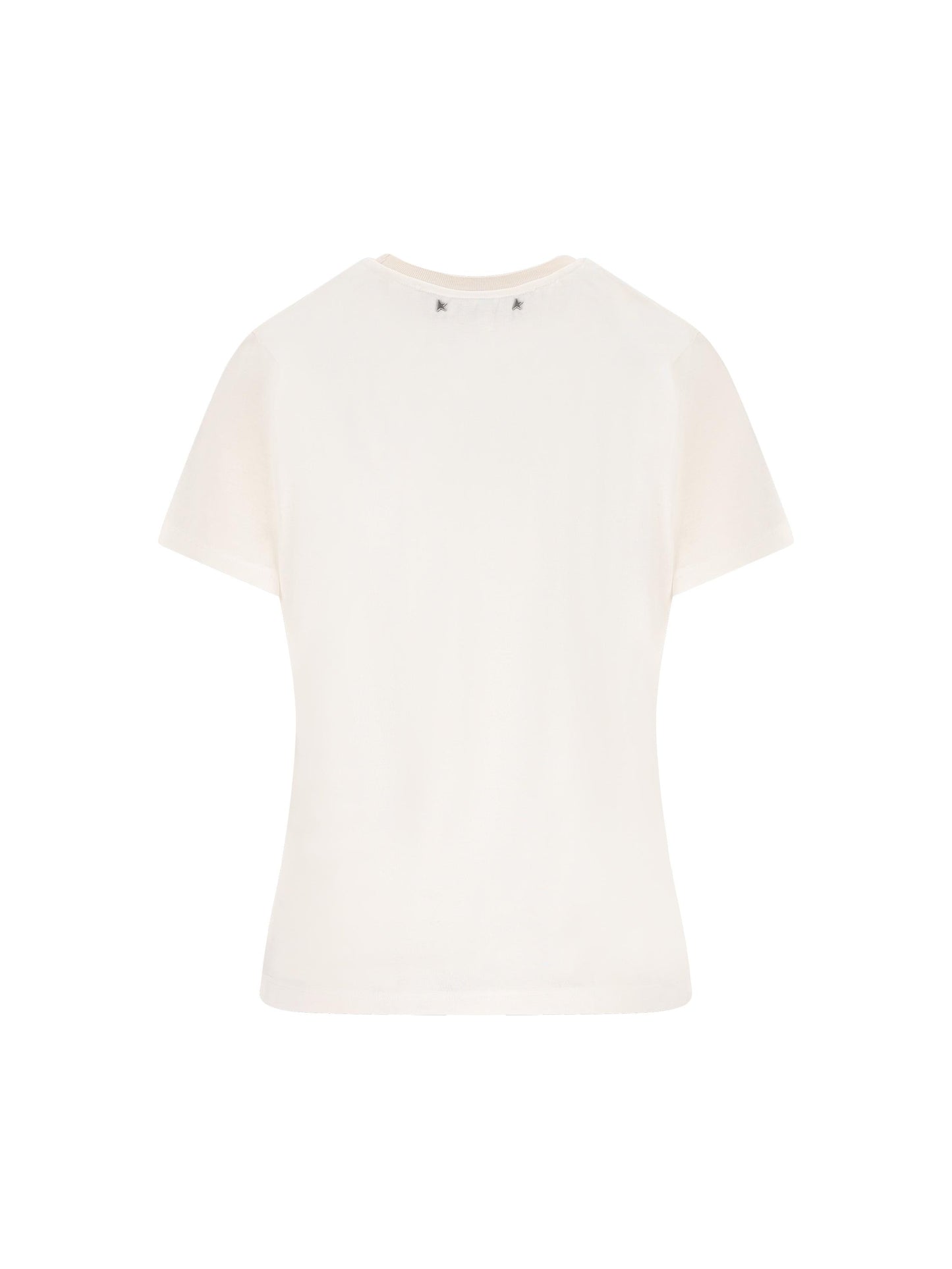 T-Shirt realizzata in viscosa e poliammide. GWP02322 P00211611616 GOLDEN GOOSE 