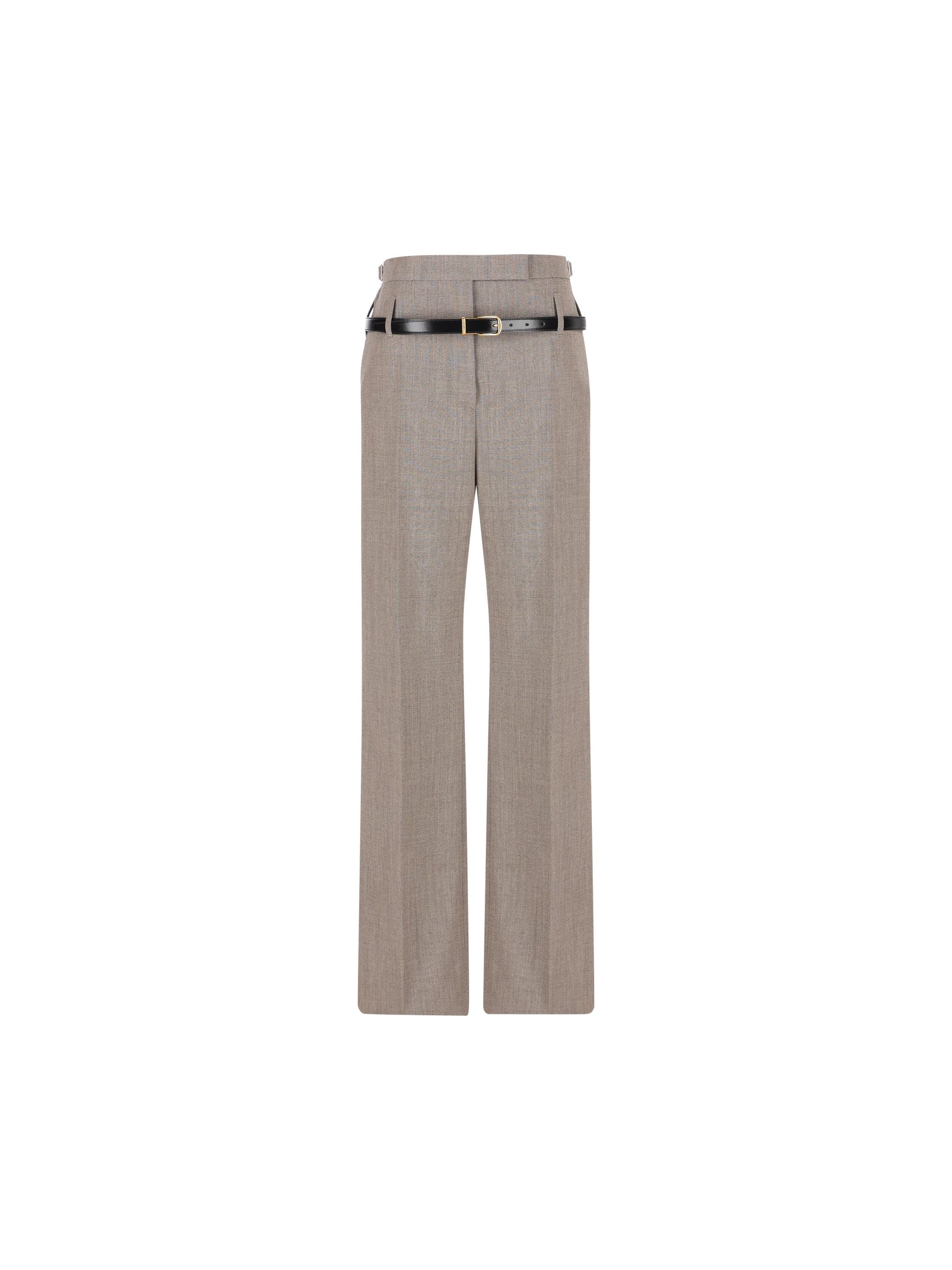 Pantaloni realizzati in lana vergine e poliestere riciclato. P290IK 16NOF0572 PRADA 