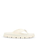 Sandali realizzati in gomma. 1Y420N 3LKKF0304 PRADA 