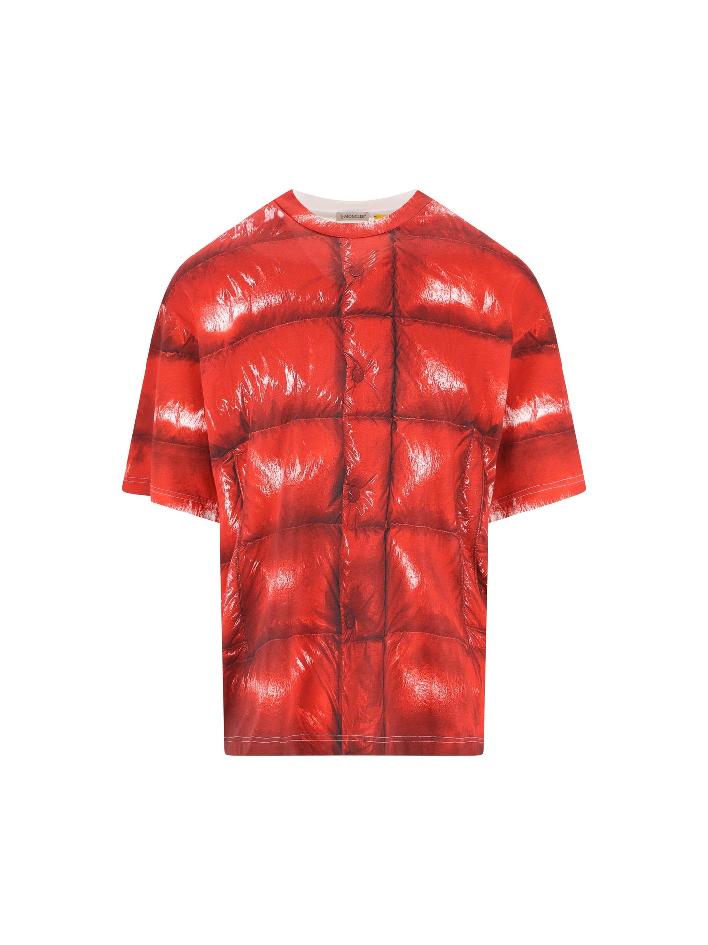 T-Shirt realizzata in cotone. M8C00001 89AYW457 MONCLER - ASAP ROCKY 