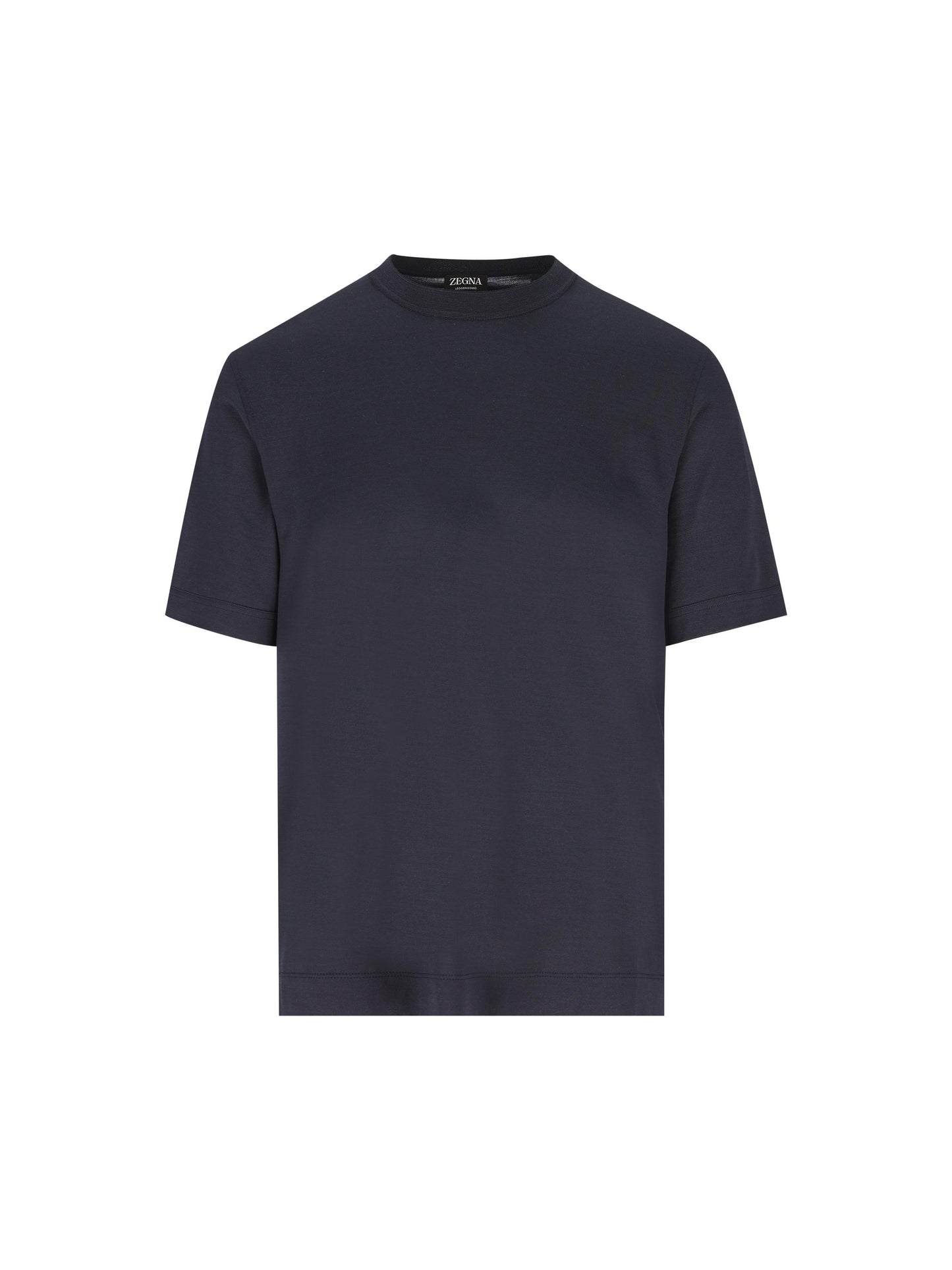 T-Shirt realizzata in cotone e seta. UH386A3 H718412 ZEGNA 