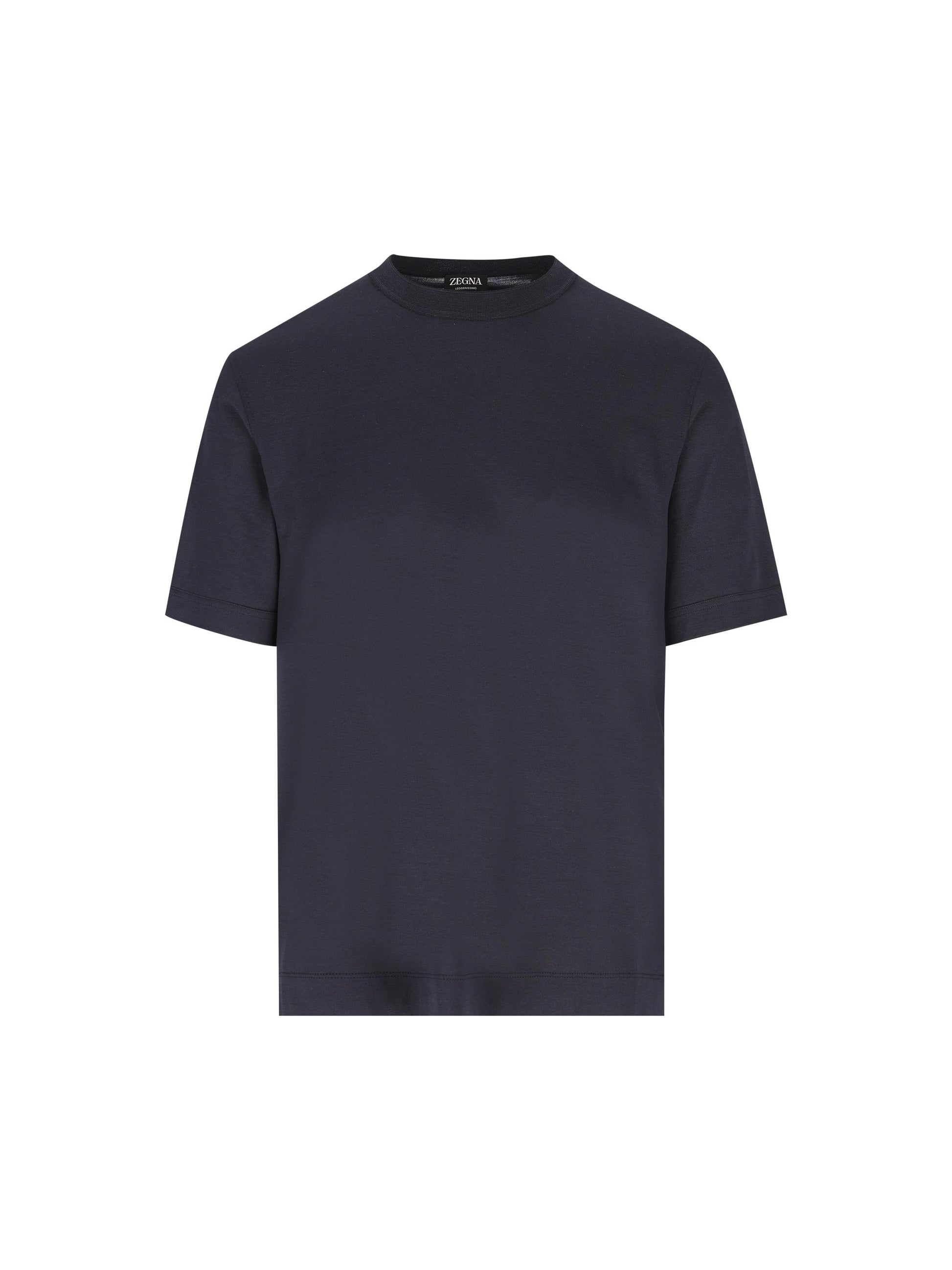 T-Shirt realizzata in cotone e seta. UH386A3 H718412 ZEGNA 