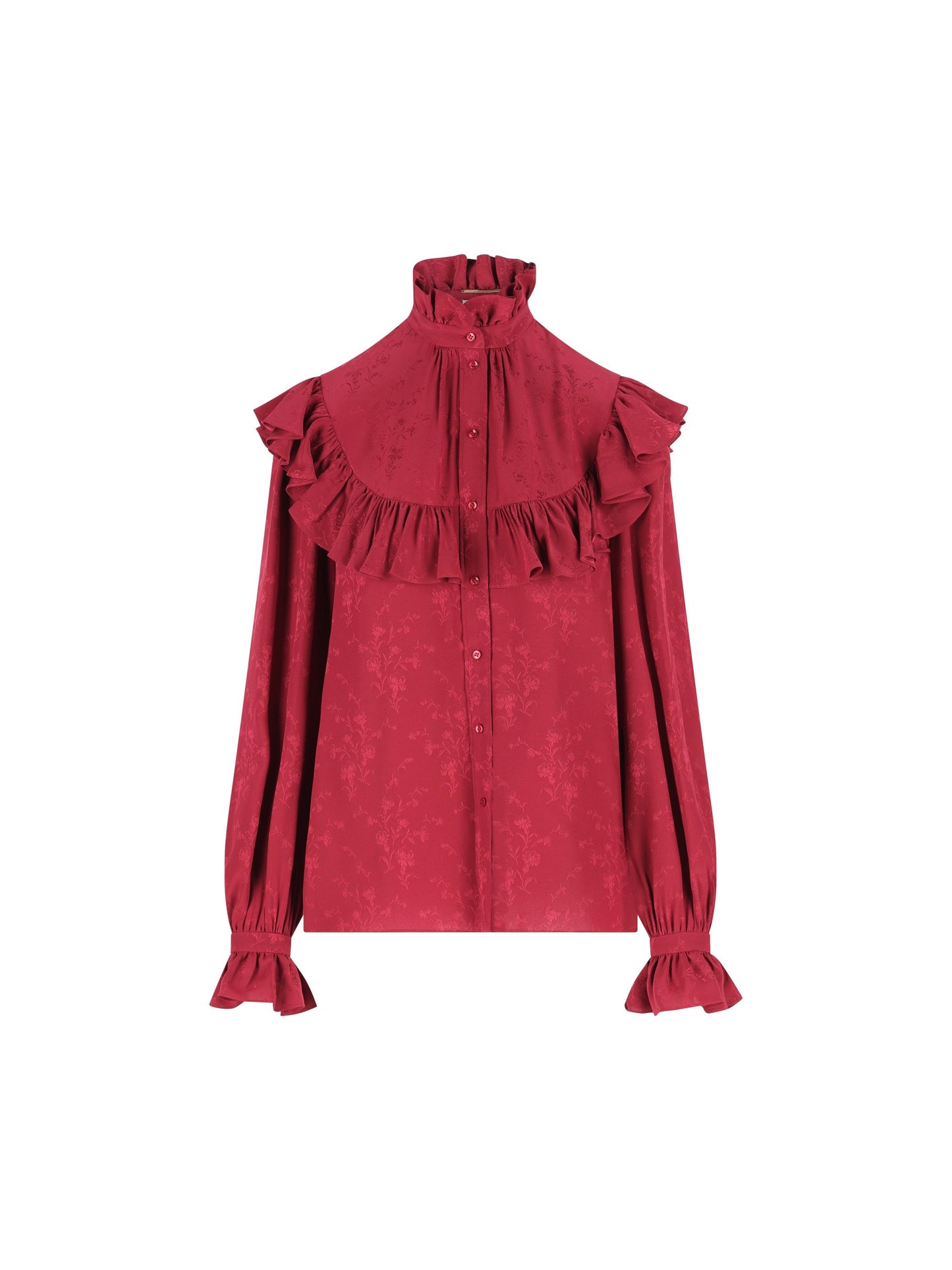 Camicia realizzata in seta. 831783 Y4K356067 SAINT LAURENT 