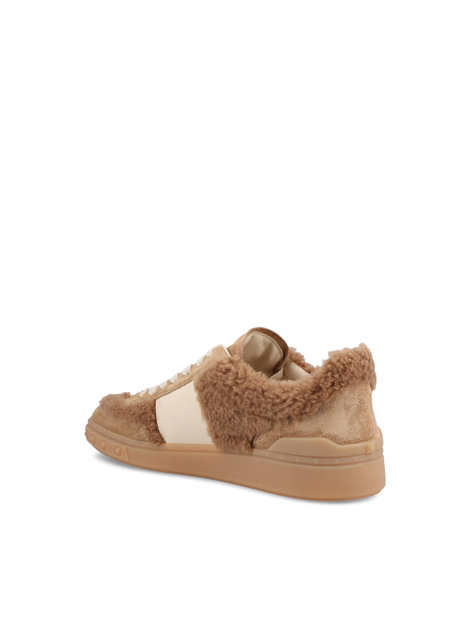 Sneakers realizzate in lana e pelle 7W2S0IL9XXI DGZ VALENTINO GARAVANI 