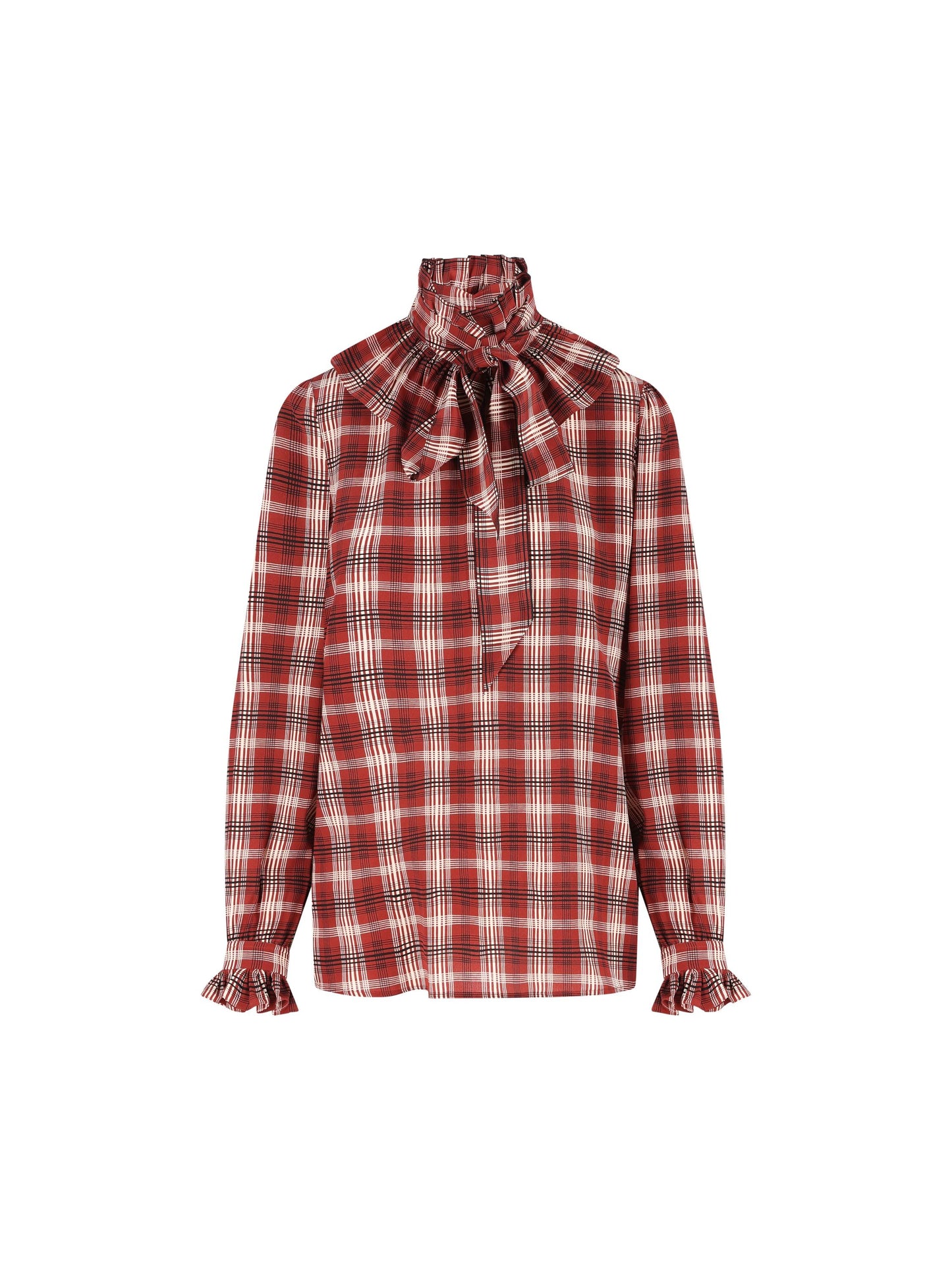 Blusa realizzata in seta. 839835 Y3J756932 SAINT LAURENT 