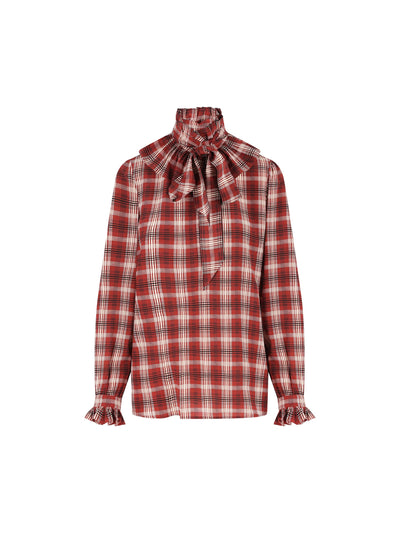 Blusa realizzata in seta. 839835 Y3J756932 SAINT LAURENT 