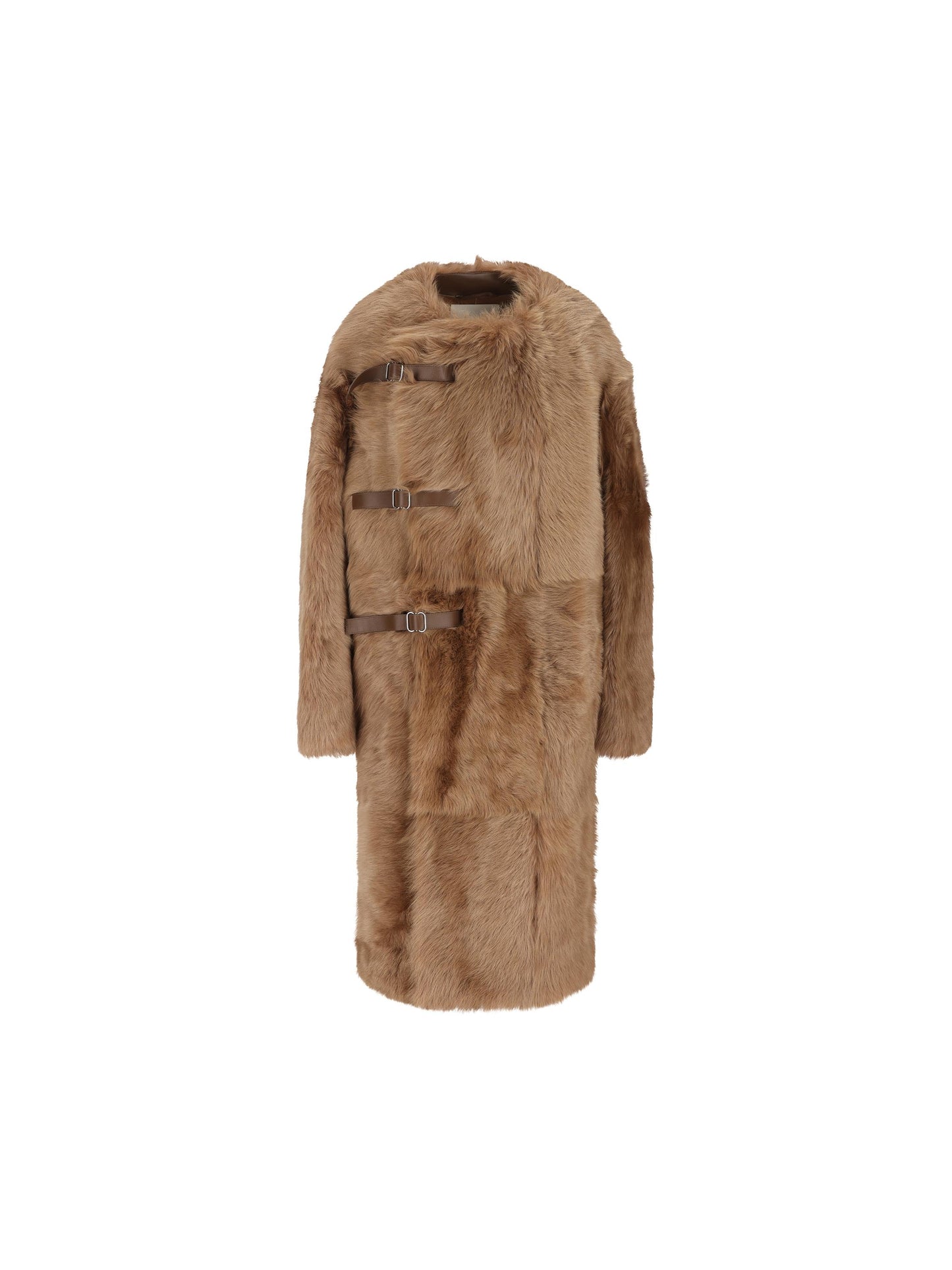 Cappotto oversize in shearling. X1W6051107EXLG S406 TOD'S 