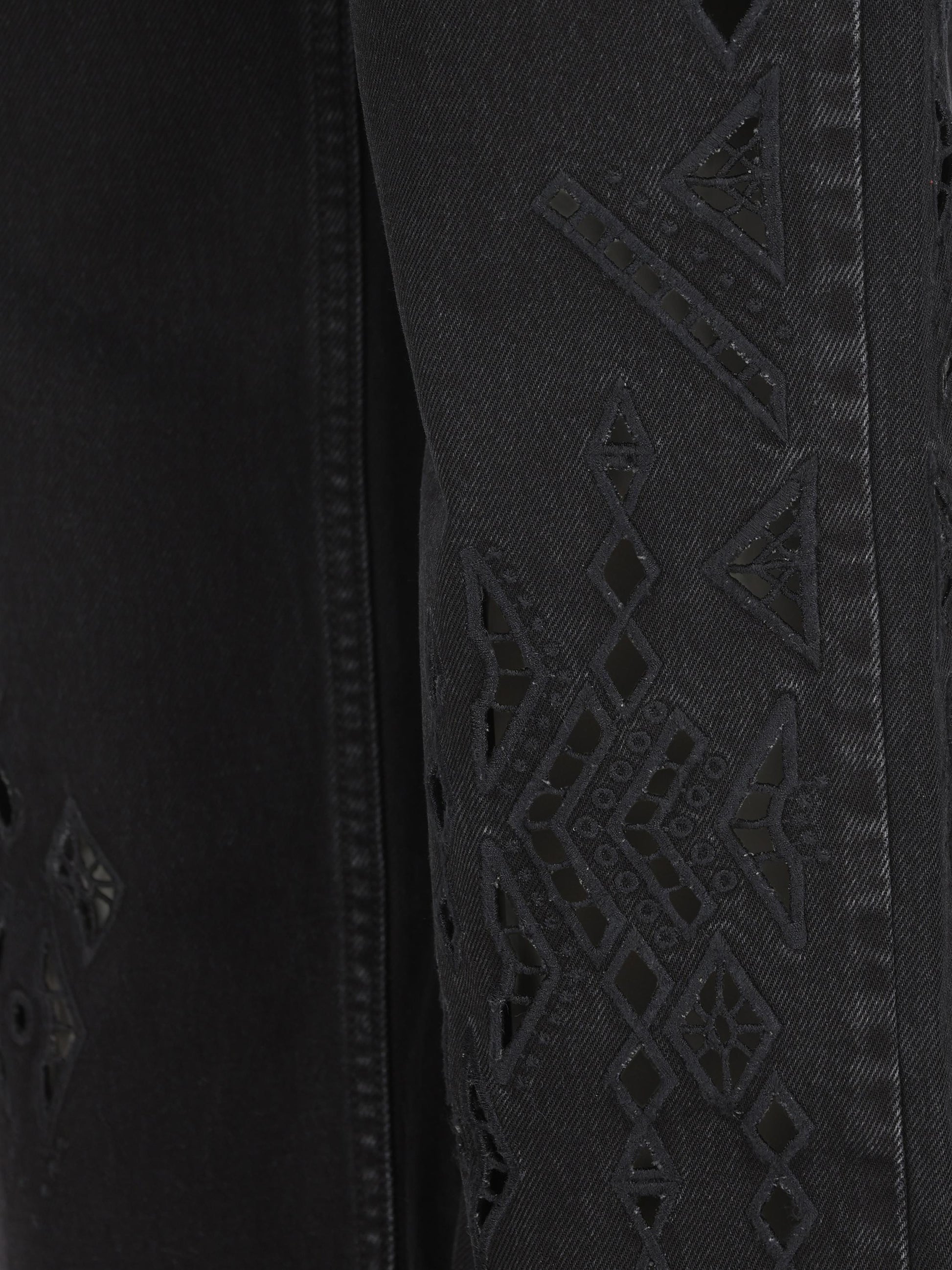 Pantaloni realizzati in cotone. 26EPA0694FA-D2H01I 01BK ISABEL MARANT 