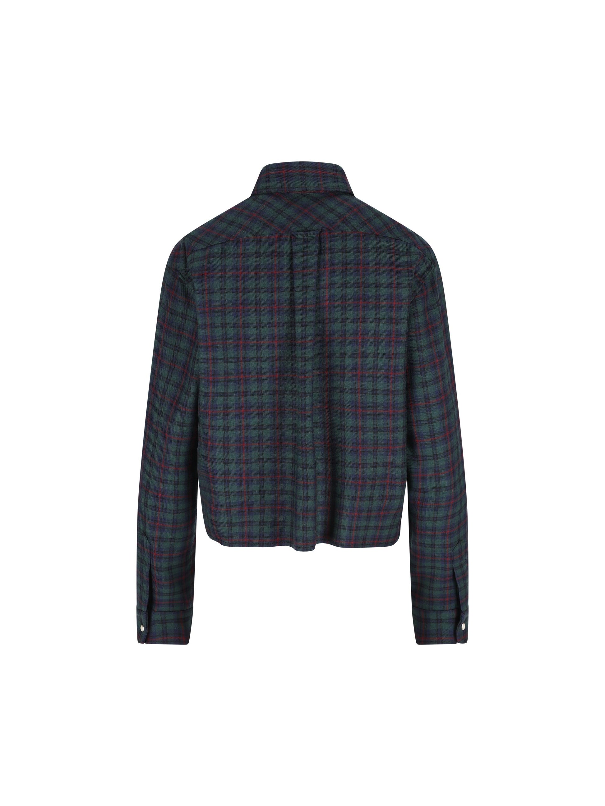 Camicia in lana vergine. MK1970 174RF0D3Z MIU MIU 