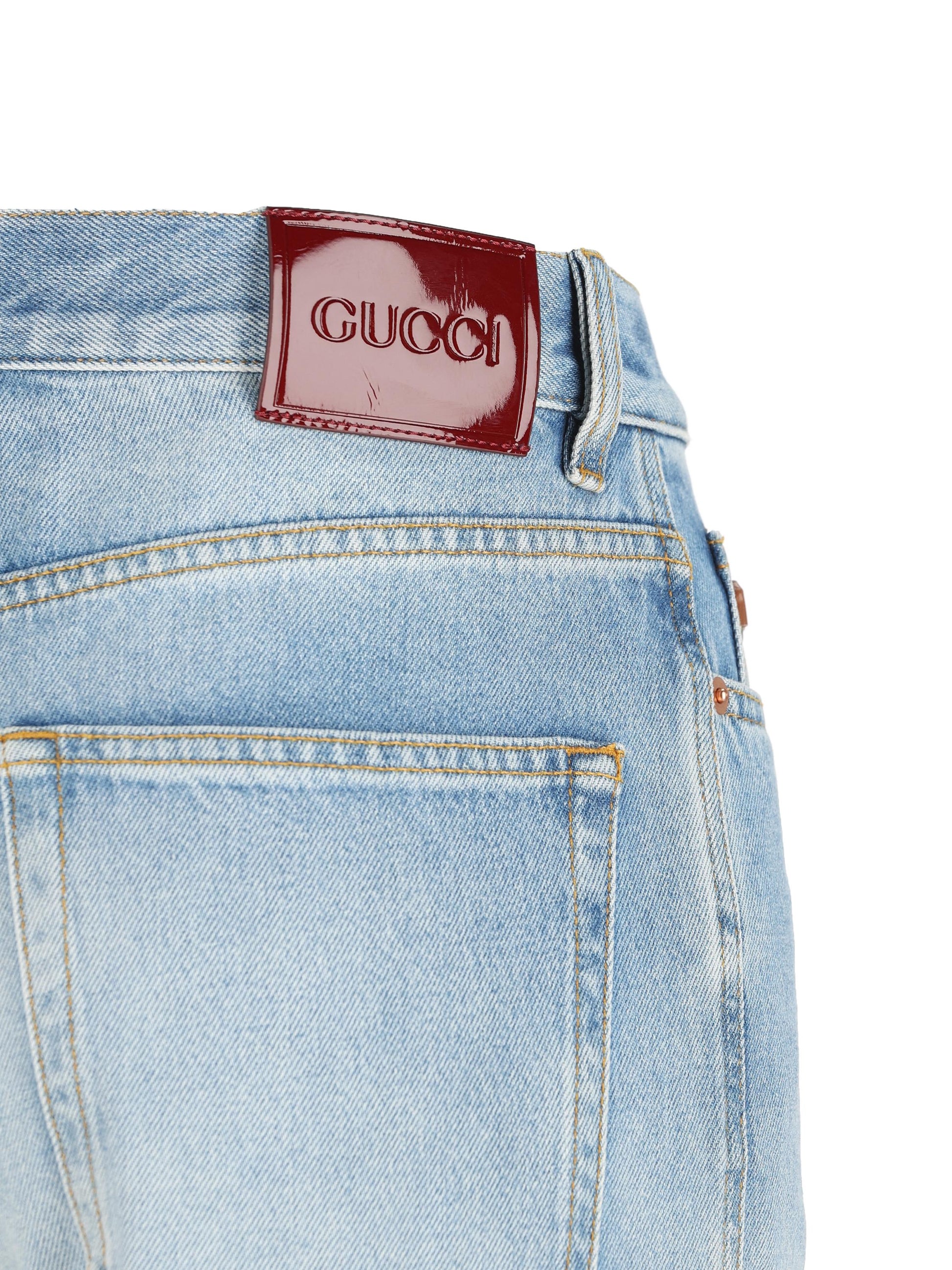 Jeans realizzati in cotone. 852212 XDDDA4011 GUCCI 