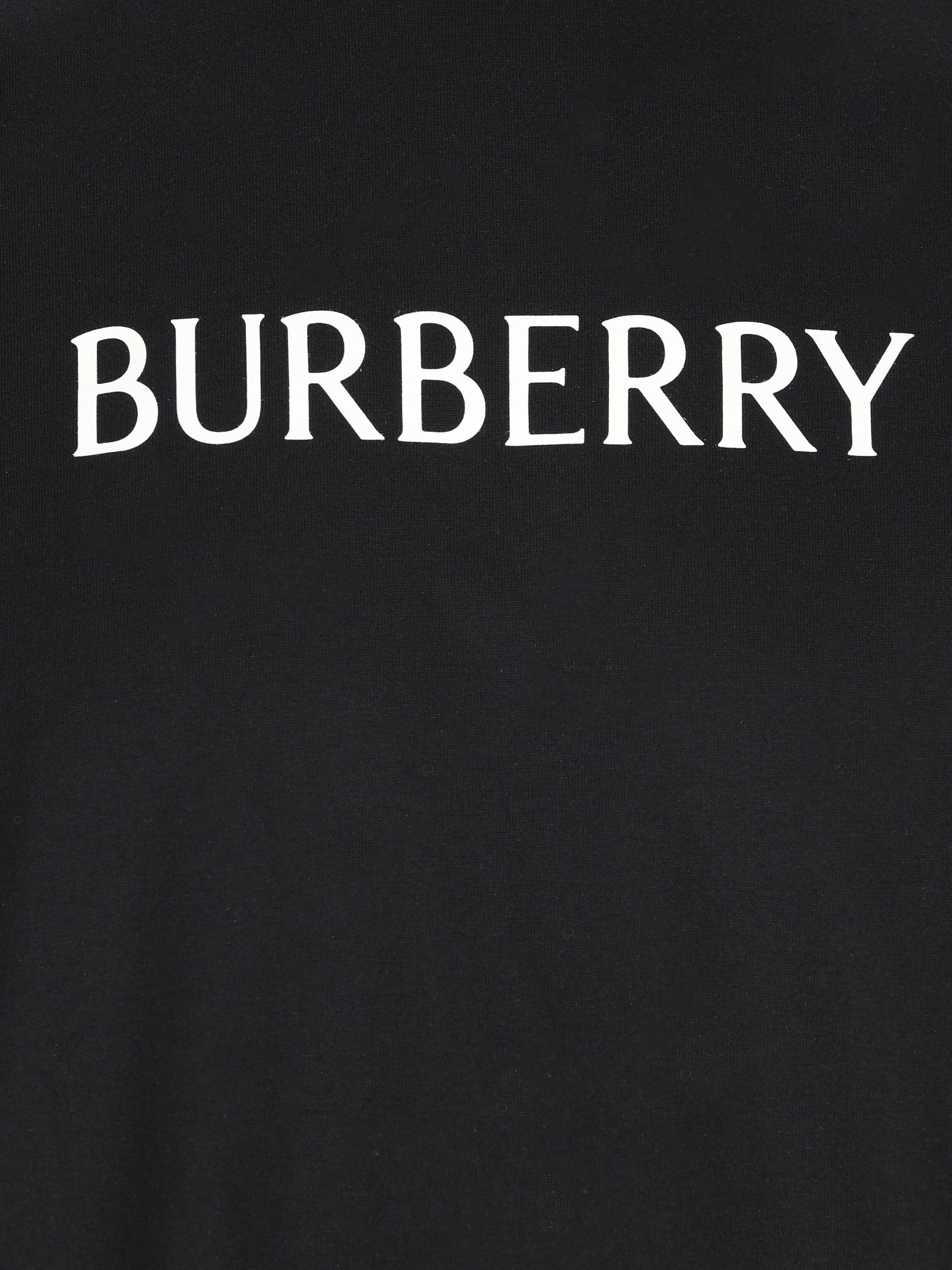 T-shirt in cotone con logo 8122387 A1189 BURBERRY 