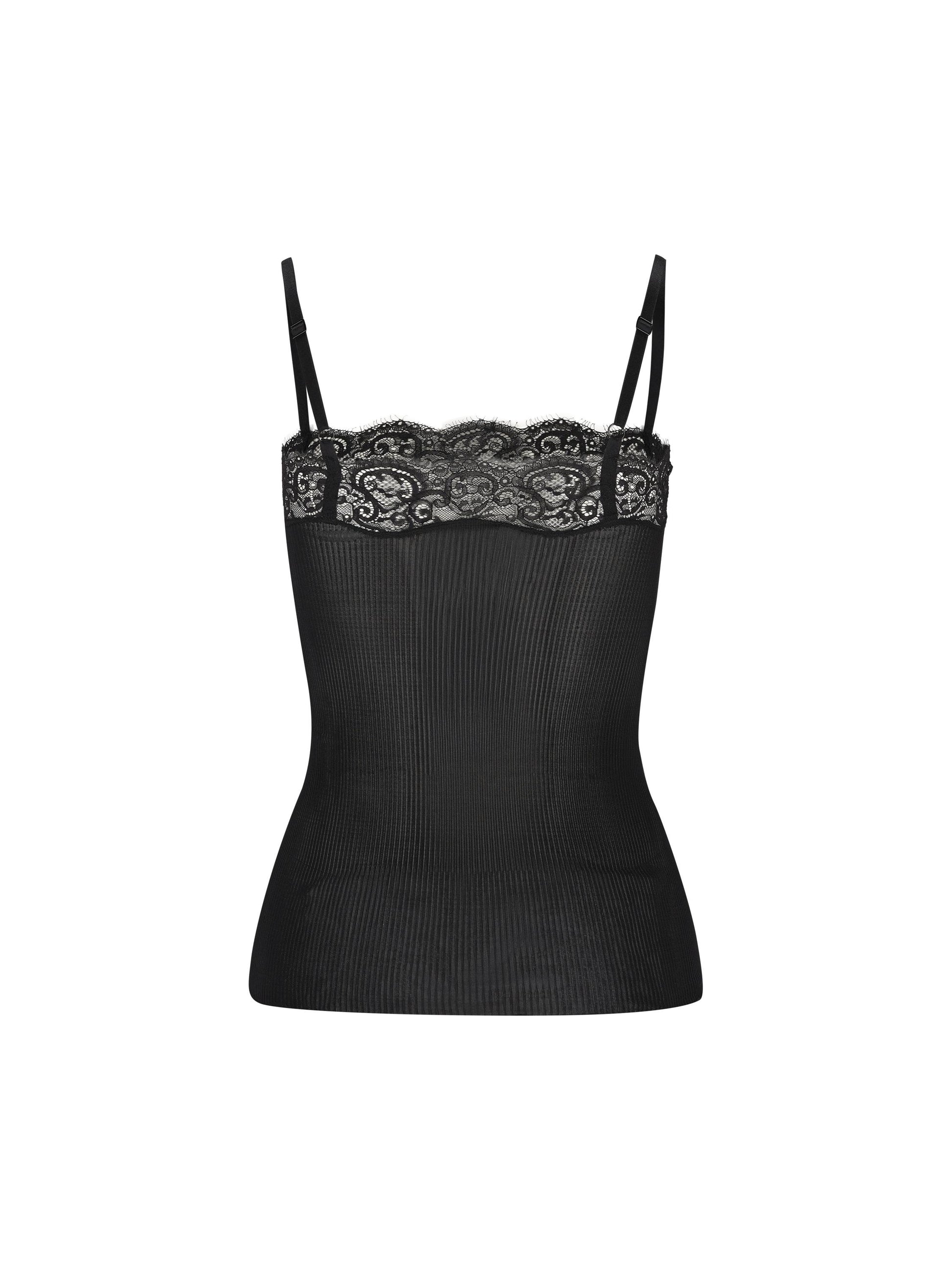 Canotta realizzata in seta. 859373 Y37SM1000 SAINT LAURENT 