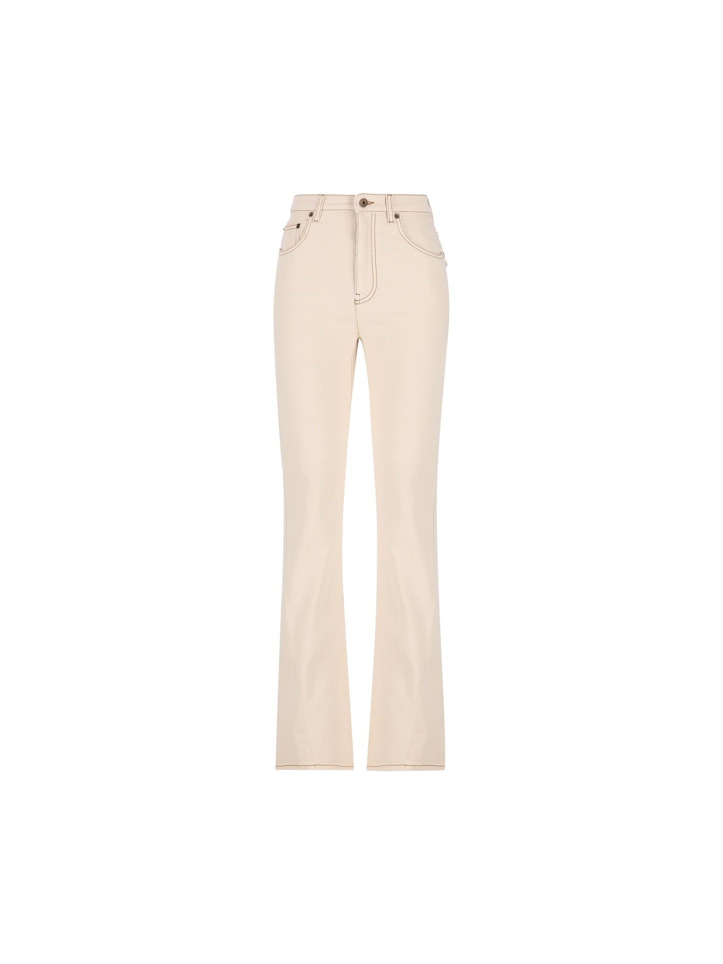 Jeans bootcut a vita alta con ricamo. 8118523 C3997 BURBERRY 