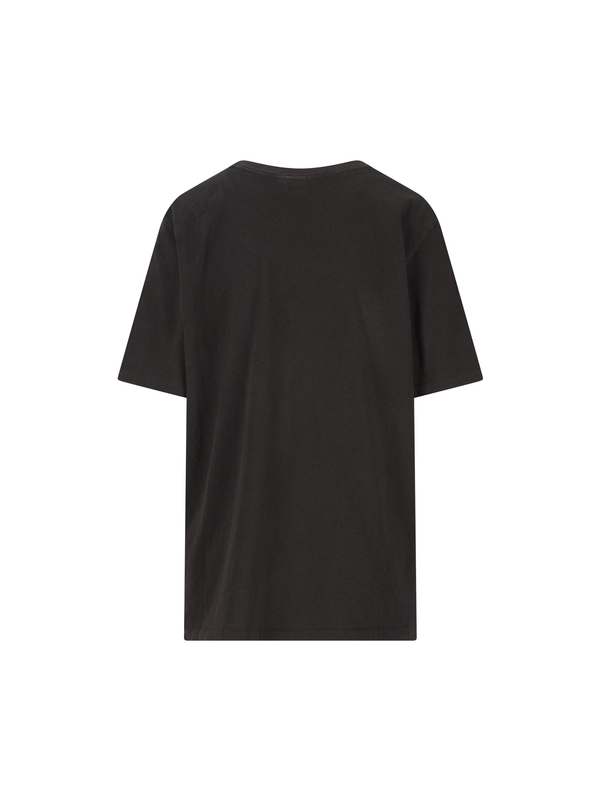 T-shirt ampia con logo in jersey di cotone CH26SJH20807 070 CHLOE' 