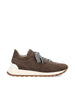 Sneakers in pelle scamosciata. MZSFG2110 C7284 BRUNELLO CUCINELLI 