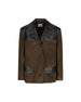 Giubbotto realizzato in pelle. MPW013 19MNF0017 MIU MIU 