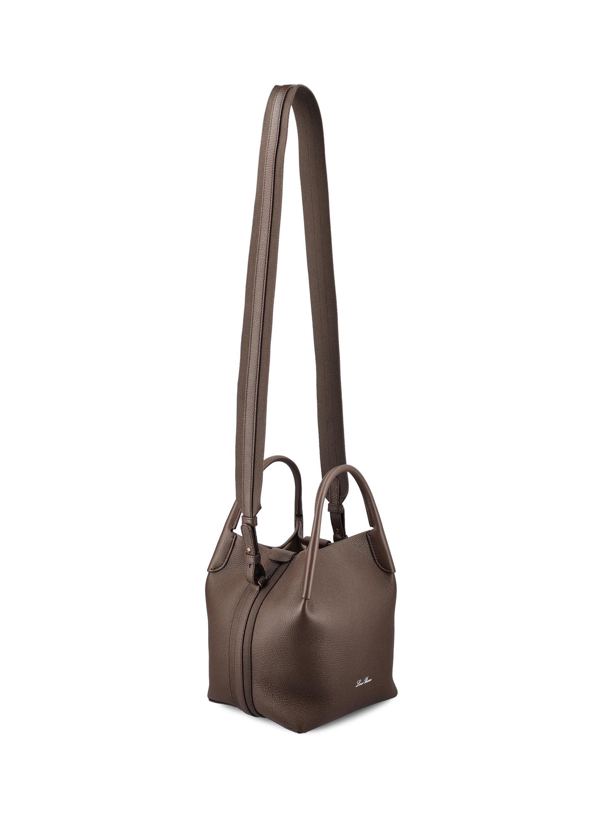 Borsa Bale small in pelle FAN8964 H0TO LORO PIANA 