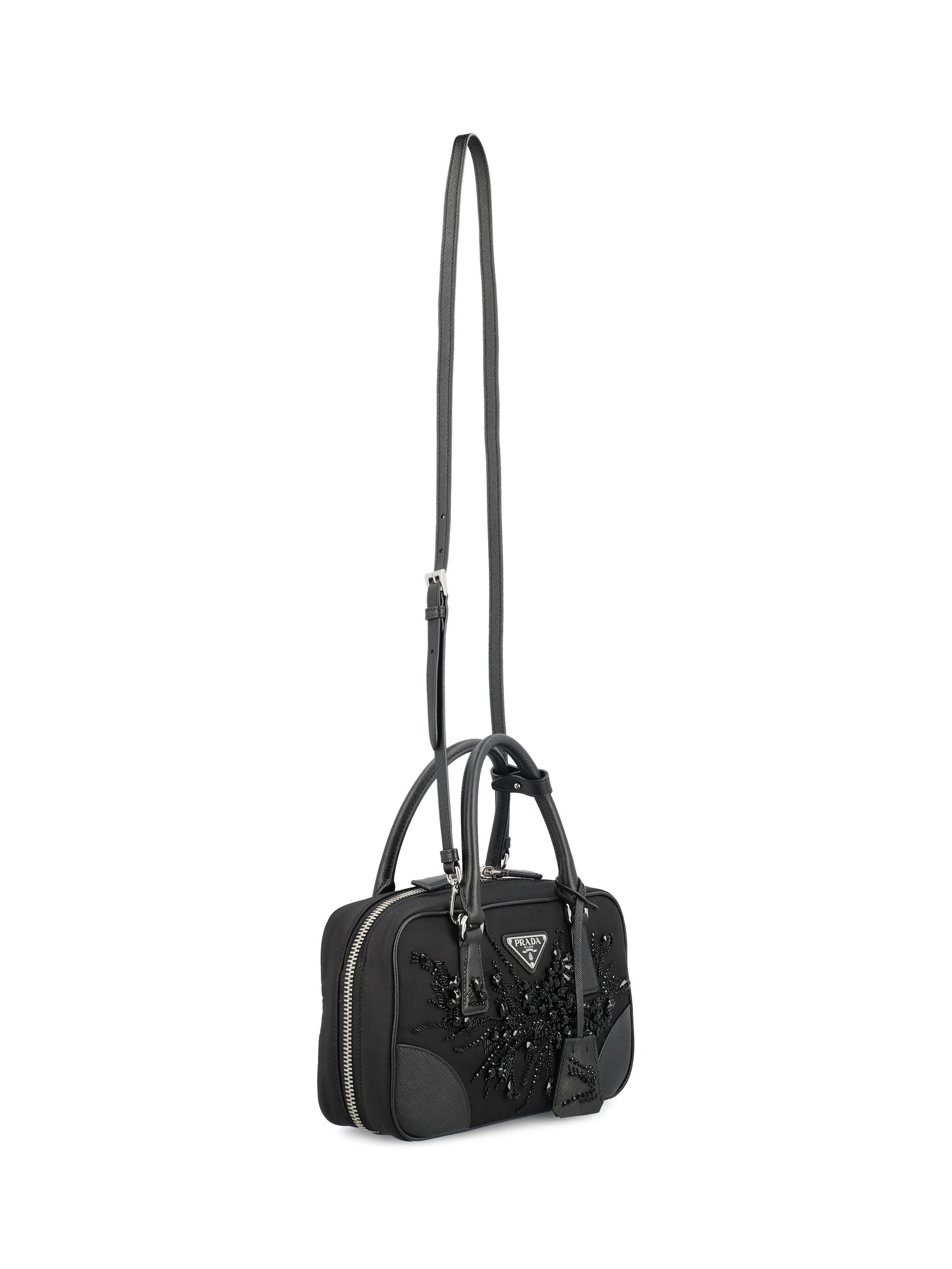 Bauletto realizzato in poliammide. 1BB121 2C4QF0632 PRADA 