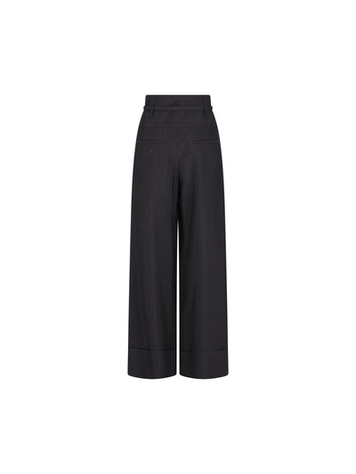 Pantaloni in lana gessata. FR6673 AW7IF0QG3 FENDI 