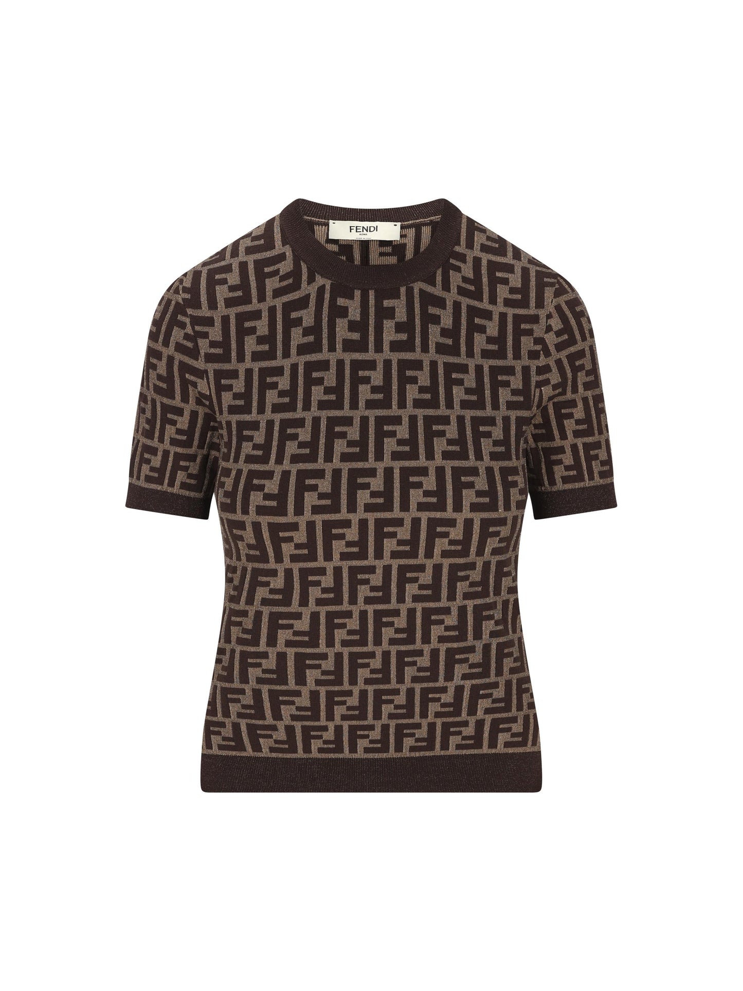 Maglia realizzata in cotone e poliammide. FZXC72 ASJTF0GGE FENDI 