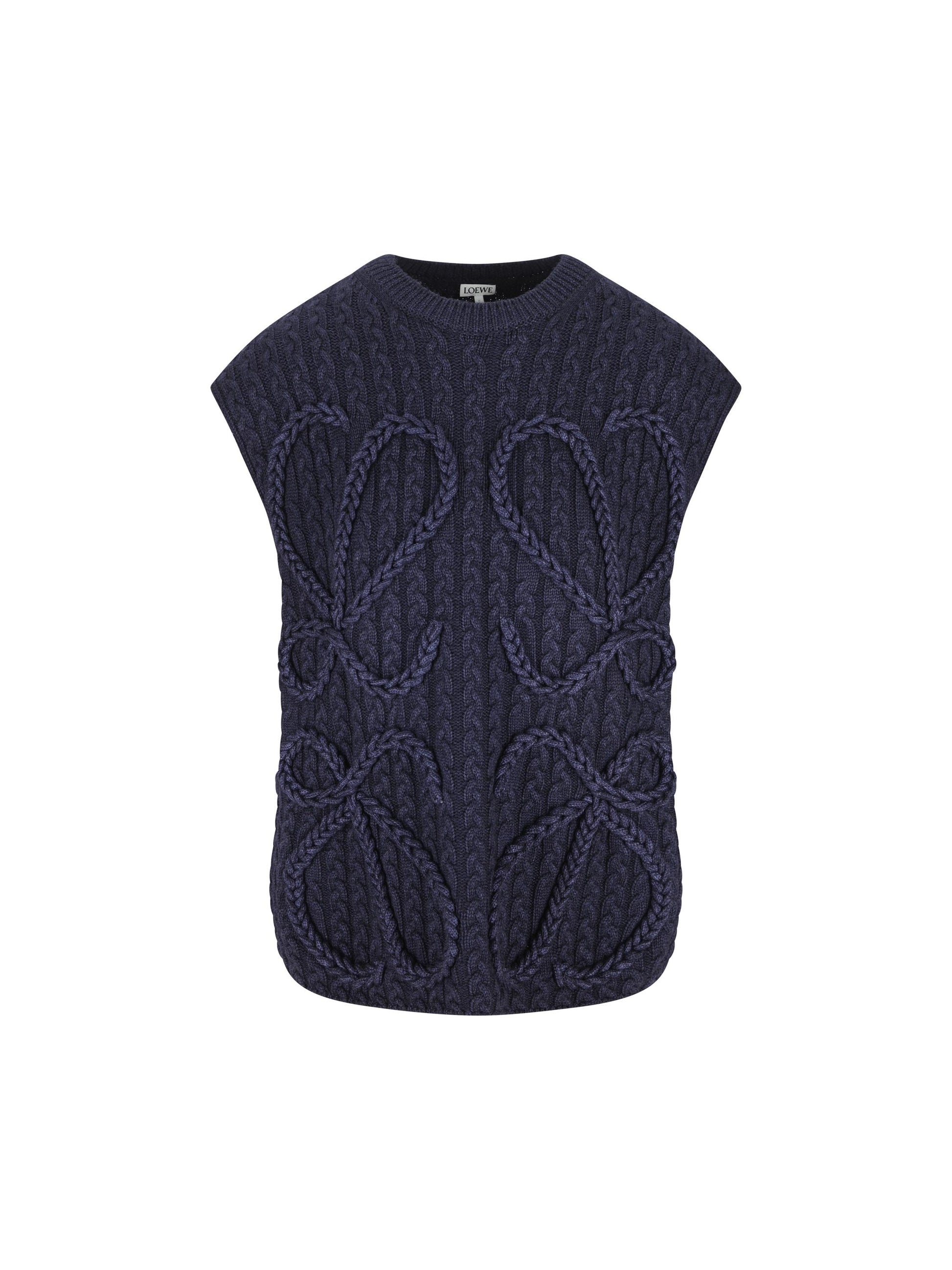 Gilet realizzato in lana. S359Y14KJI 5110 LOEWE 