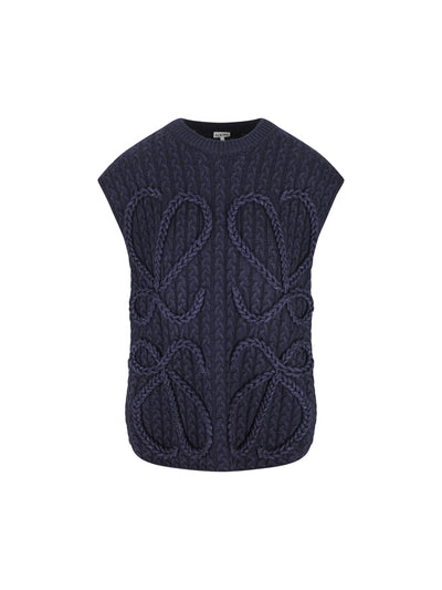 Gilet realizzato in lana. S359Y14KJI 5110 LOEWE 