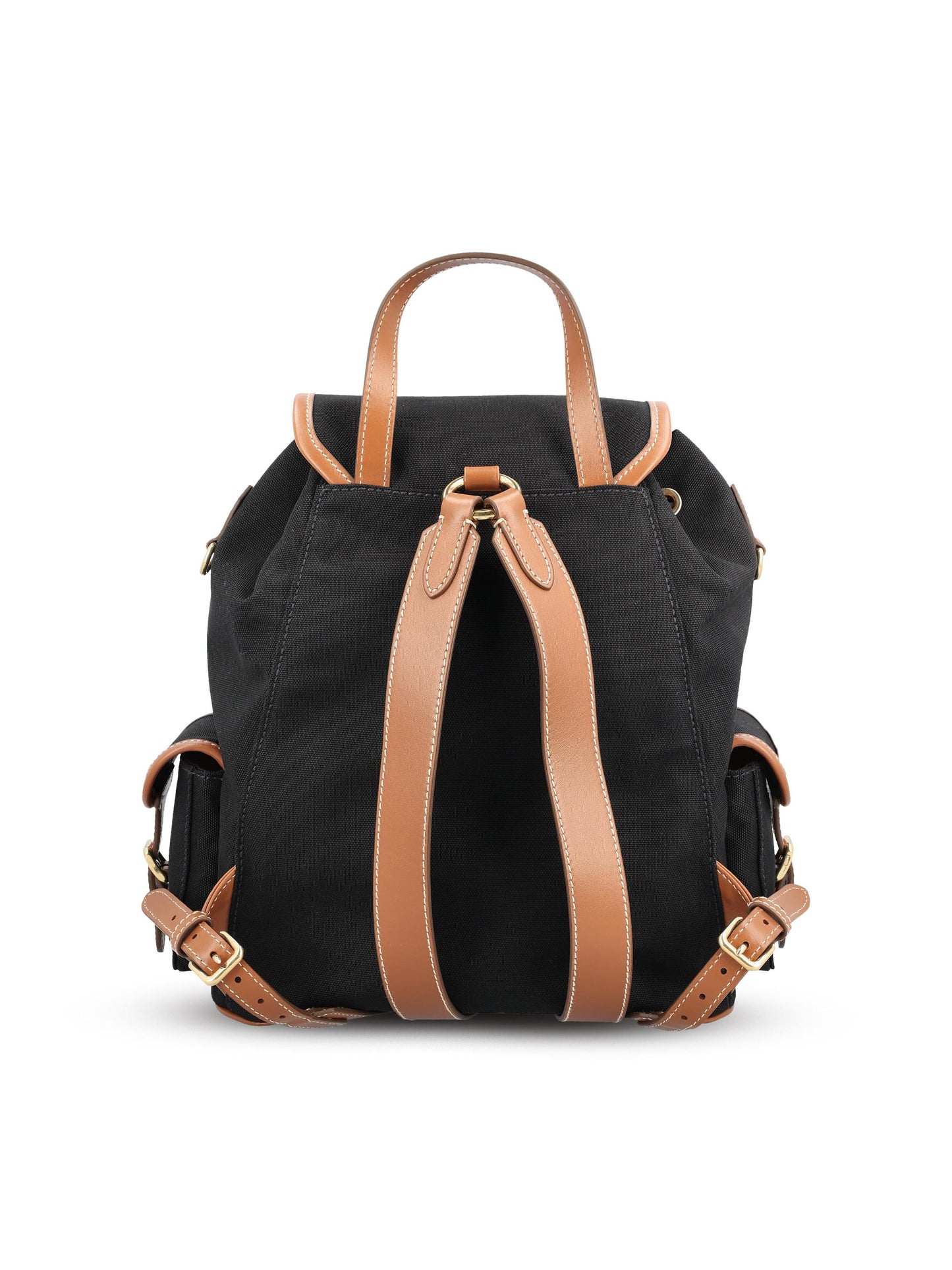 Zaino realizzato in cotone e pelle. 5BZ042 2IBQF0RS5 MIU MIU 